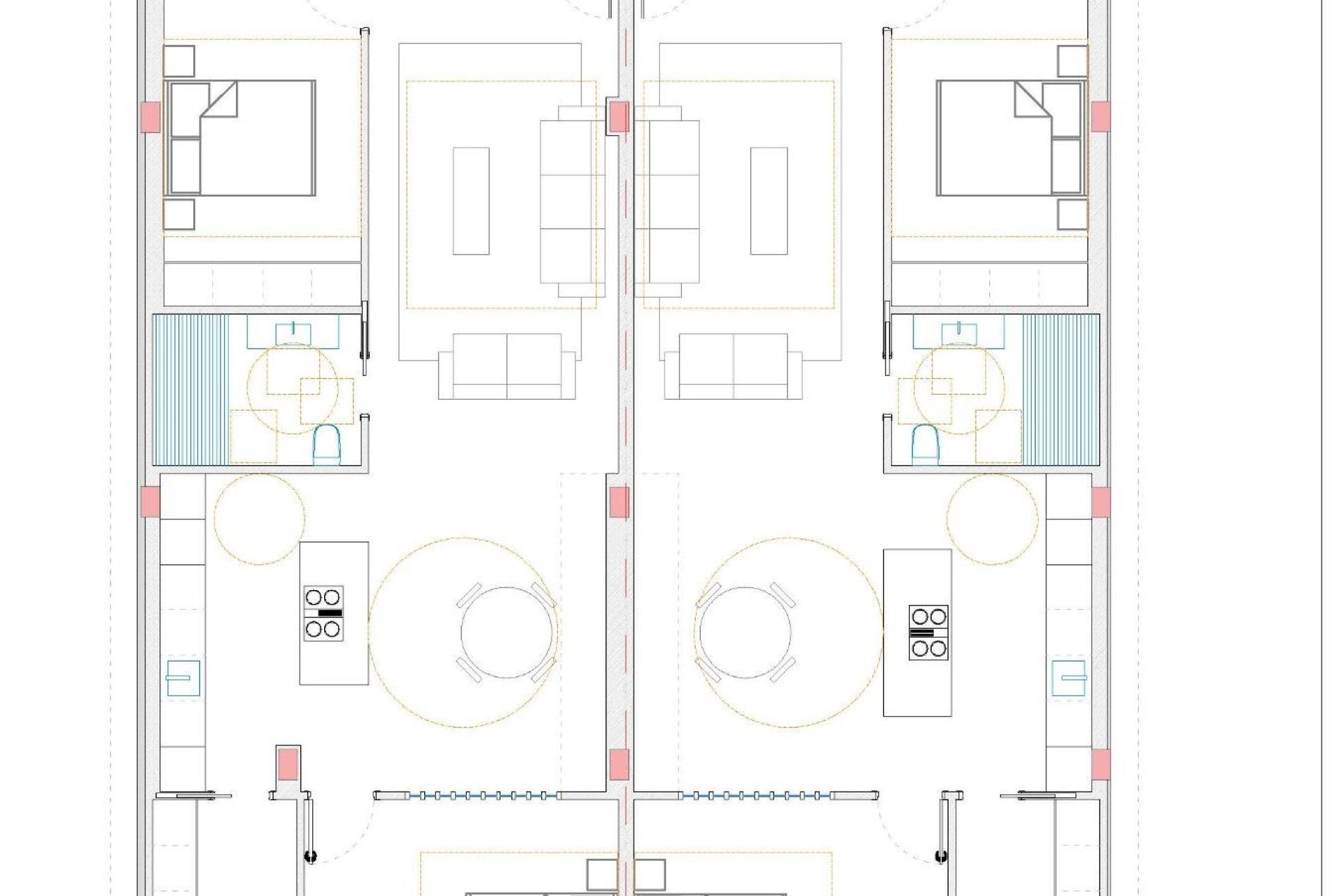 Nieuwbouw  - Apartment - Catral - pueblo