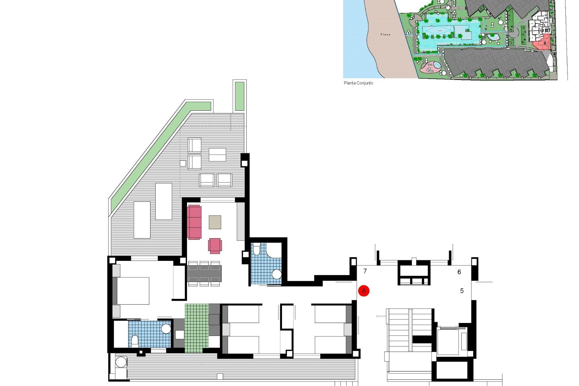 Nieuwbouw  - Apartment - Denia - L´Estanyó (Marinas)