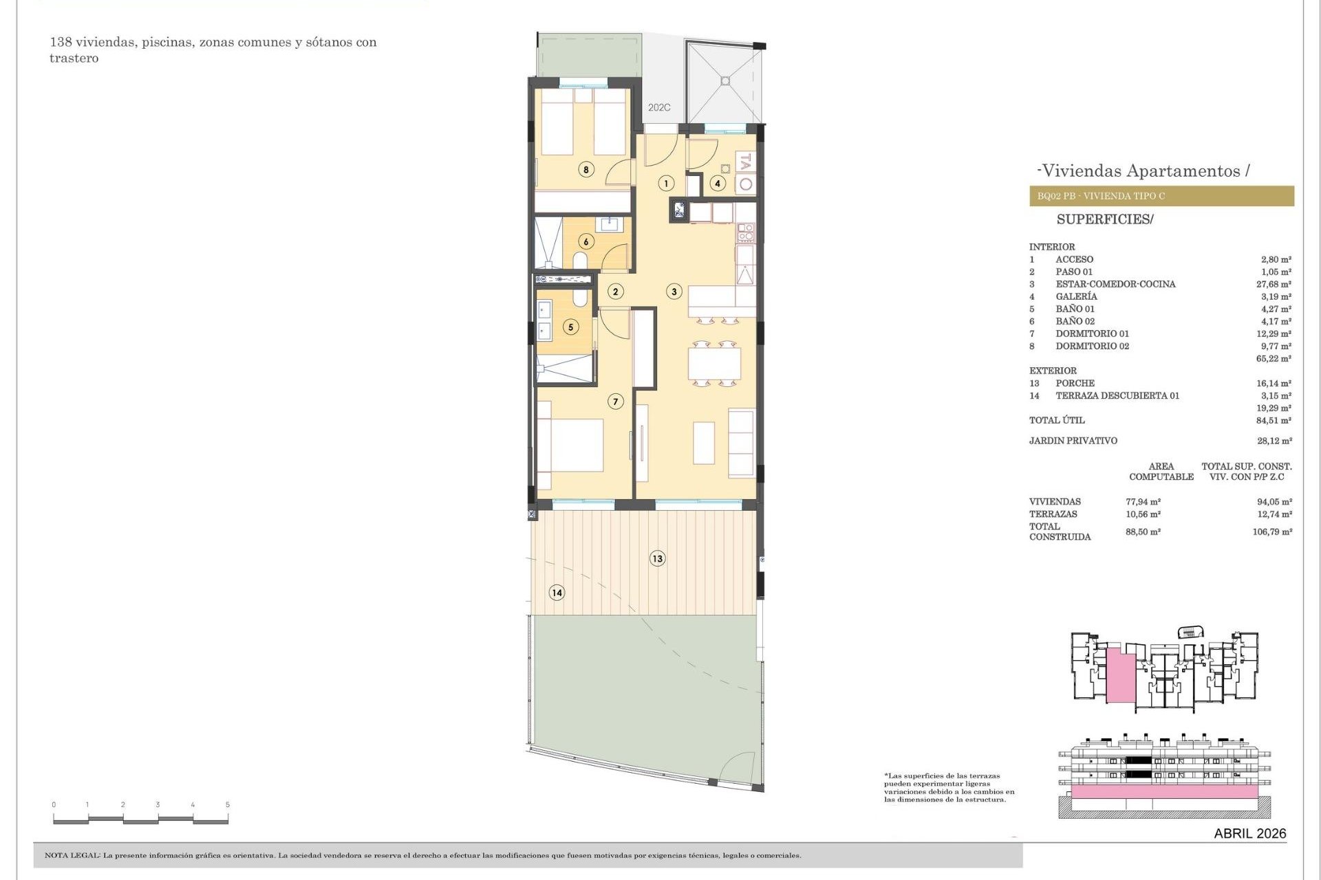 Nieuwbouw  - Apartment - Finestrat - Campana Garden