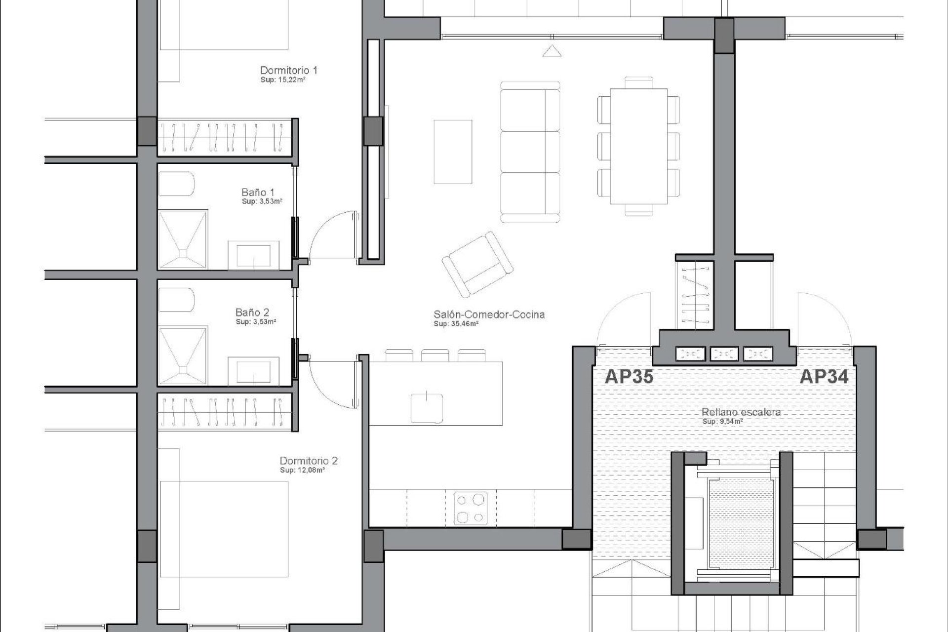 Nieuwbouw  - Apartment - Guardamar del Segura - El Raso