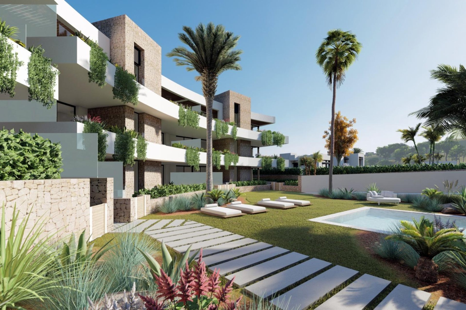 Nieuwbouw  - Apartment - La Manga Club - Las Orquídeas