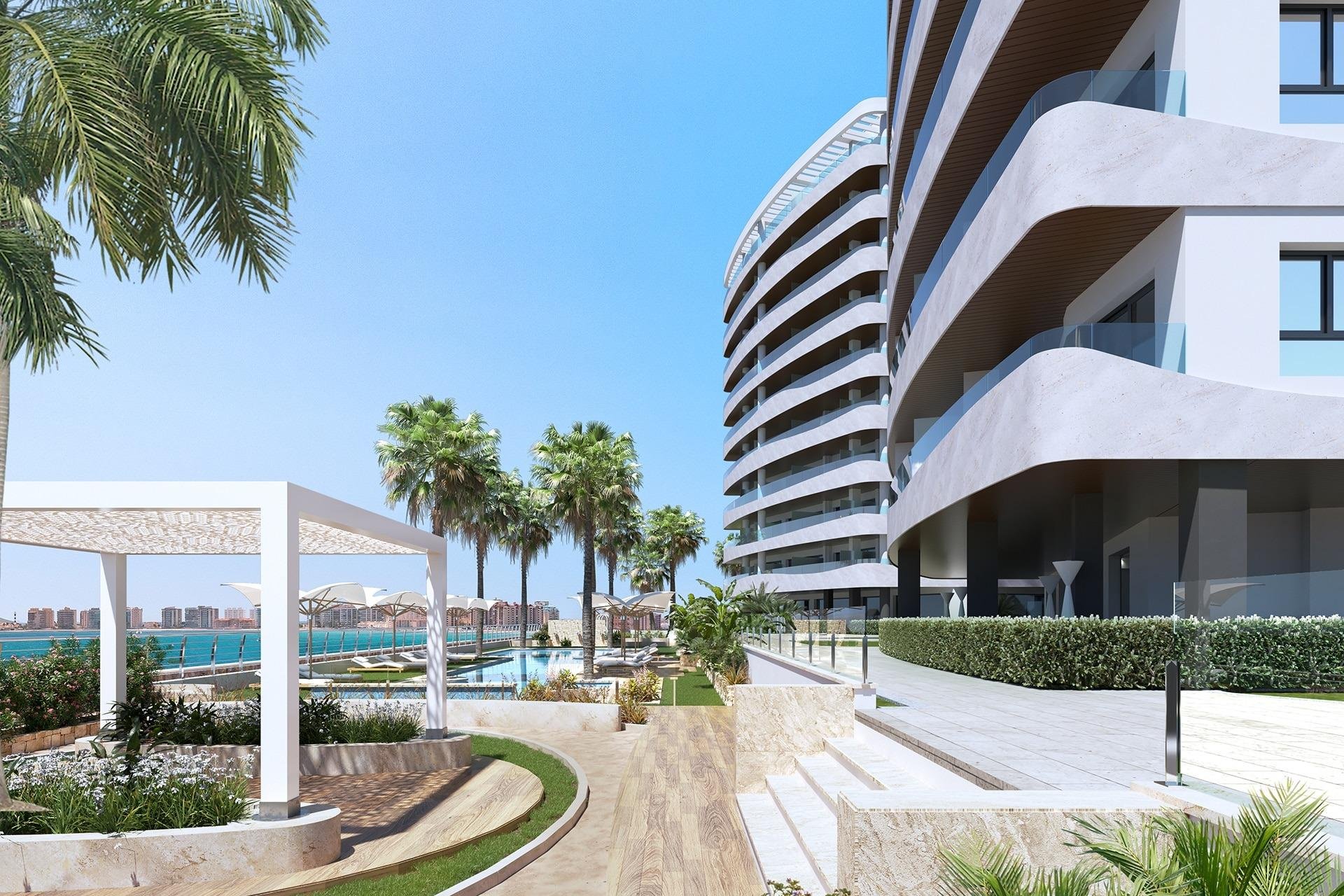 Nieuwbouw  - Apartment - La Manga del Mar Menor - 1ª Linea Del Mar Mediterraneo