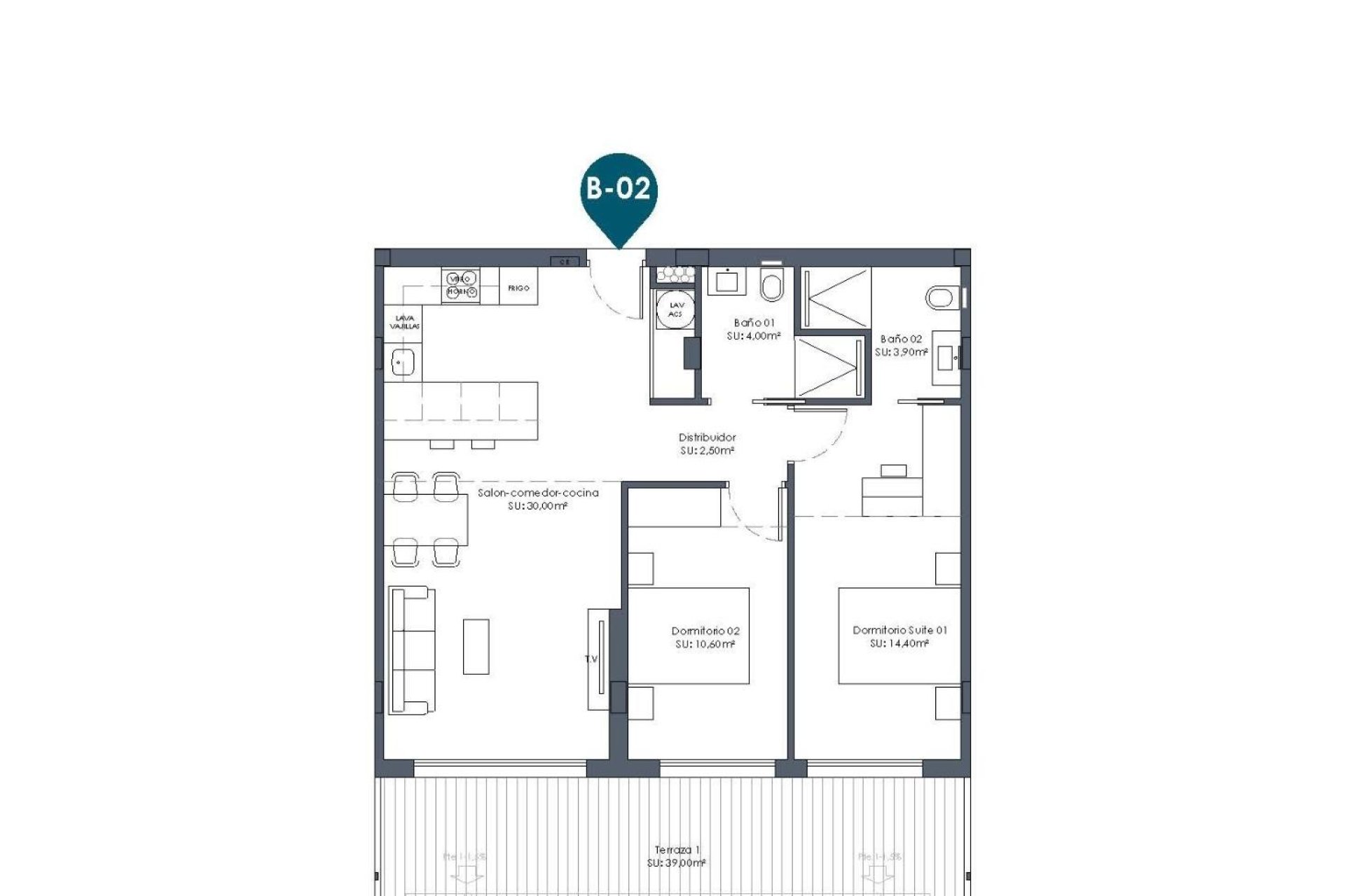 Nieuwbouw  - Apartment - Los Alcazares - Serena Golf