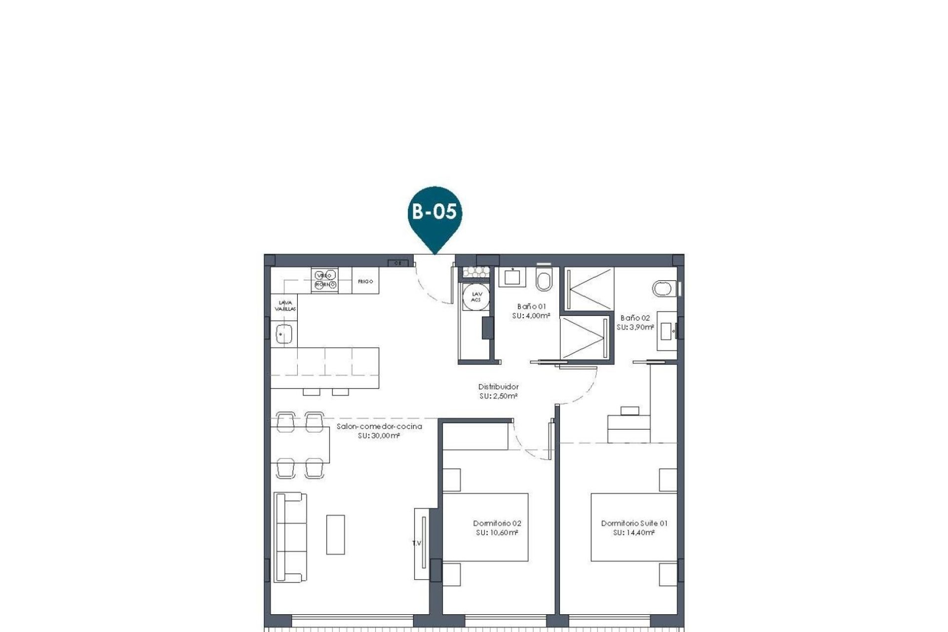 Nieuwbouw  - Apartment - Los Alcazares - Serena Golf