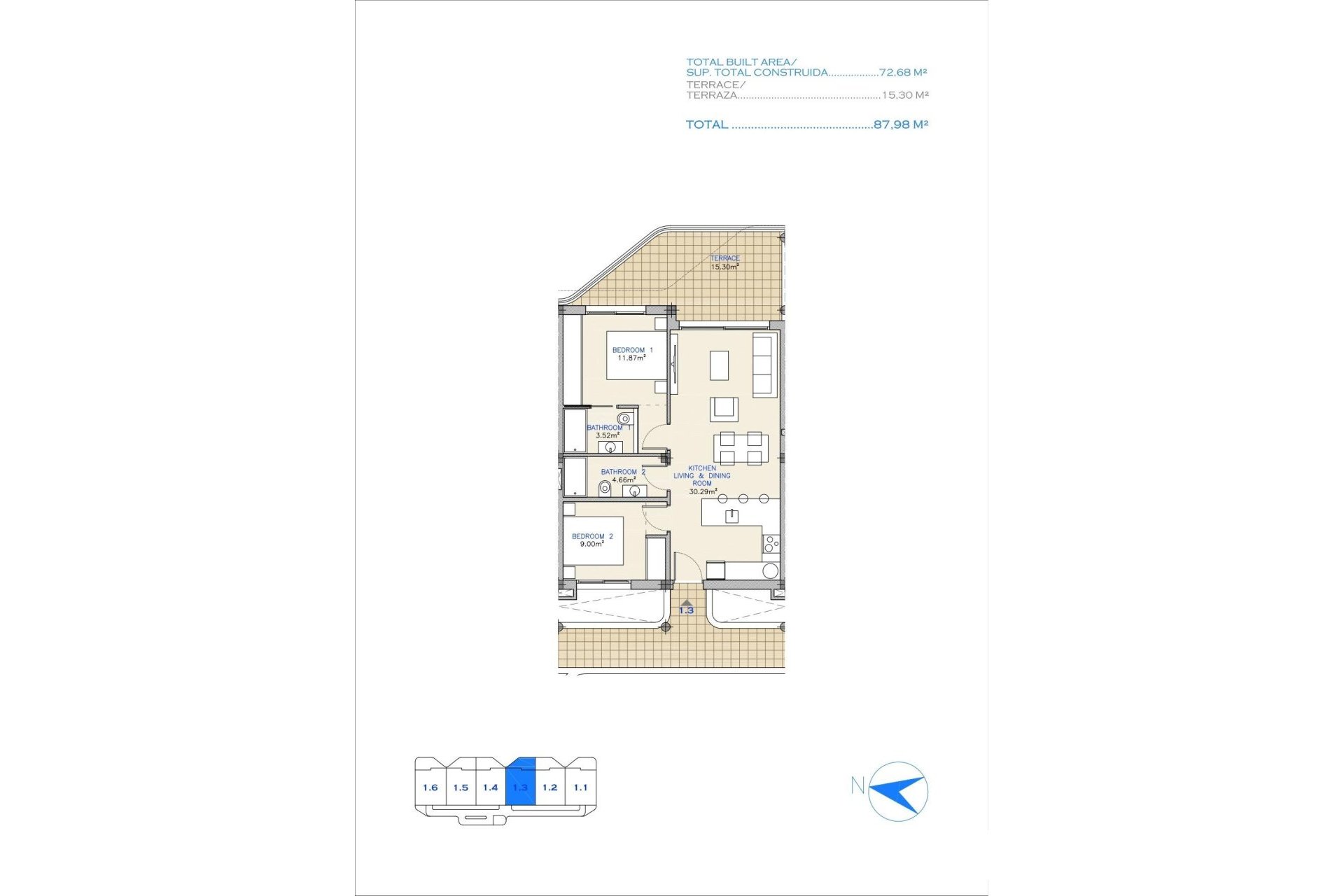 Nieuwbouw  - Apartment - Los Alcazares - Serena Golf