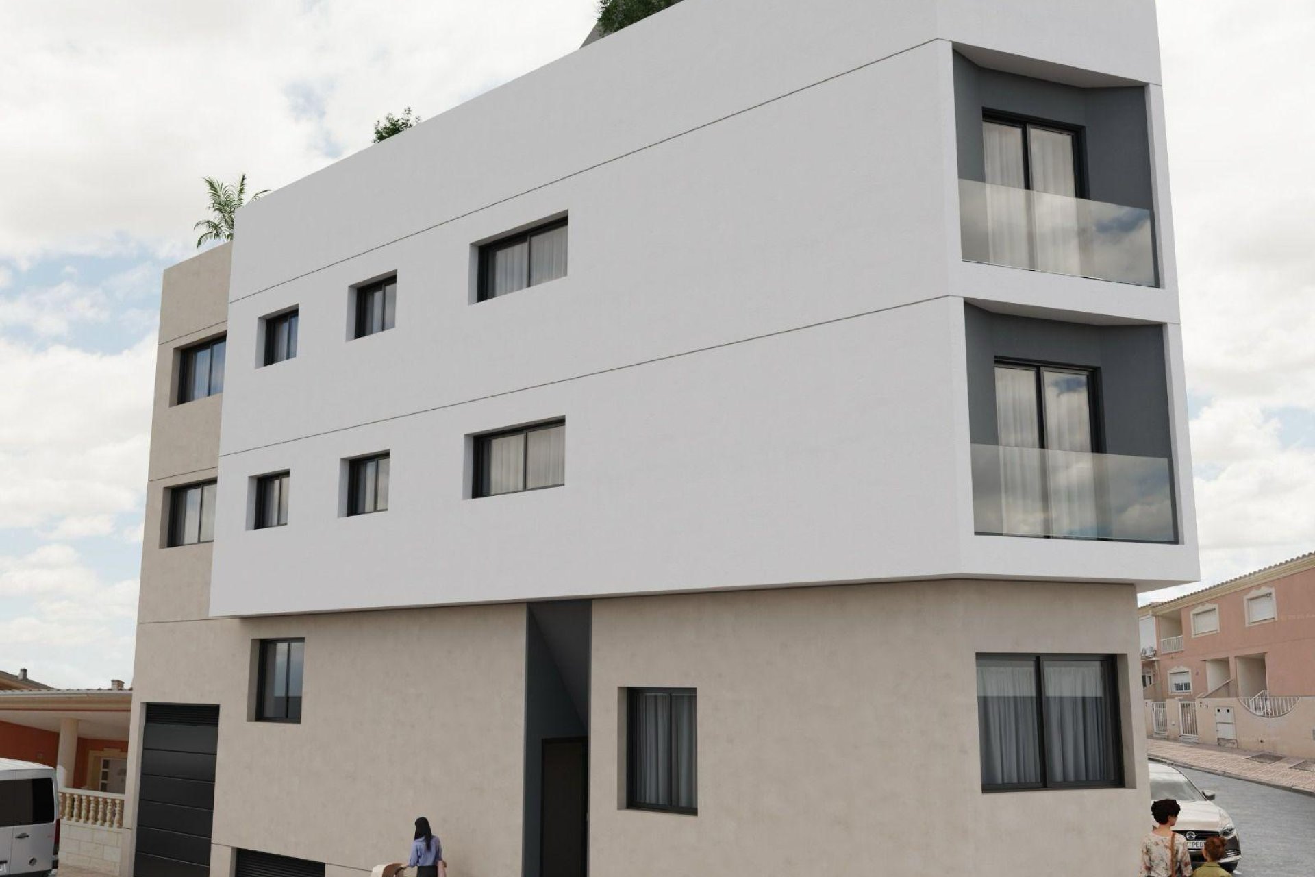 Nieuwbouw  - Apartment - Mazarron - pueblo