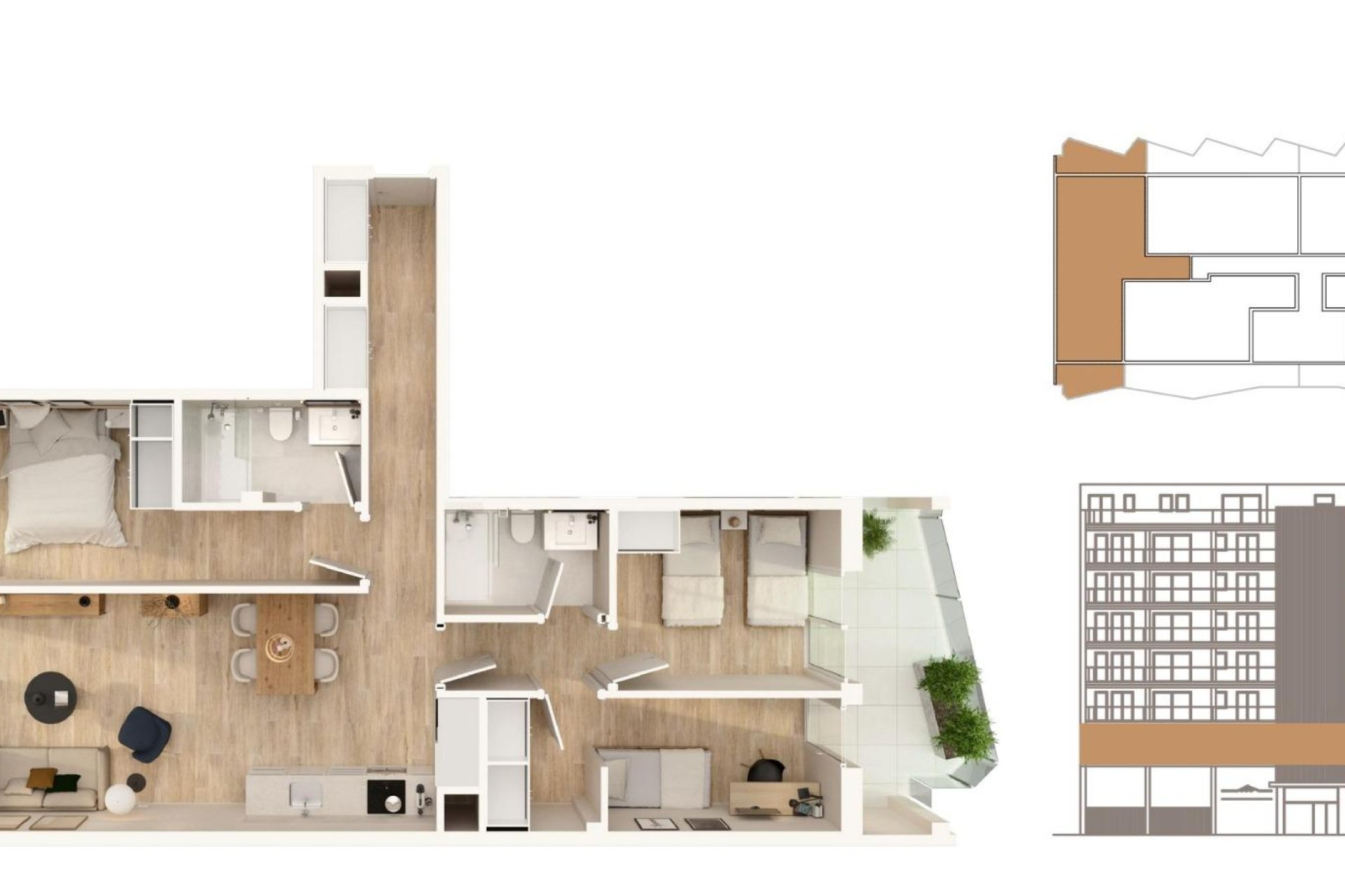 Nieuwbouw  - Apartment - Moncofa - Playa de Moncofa