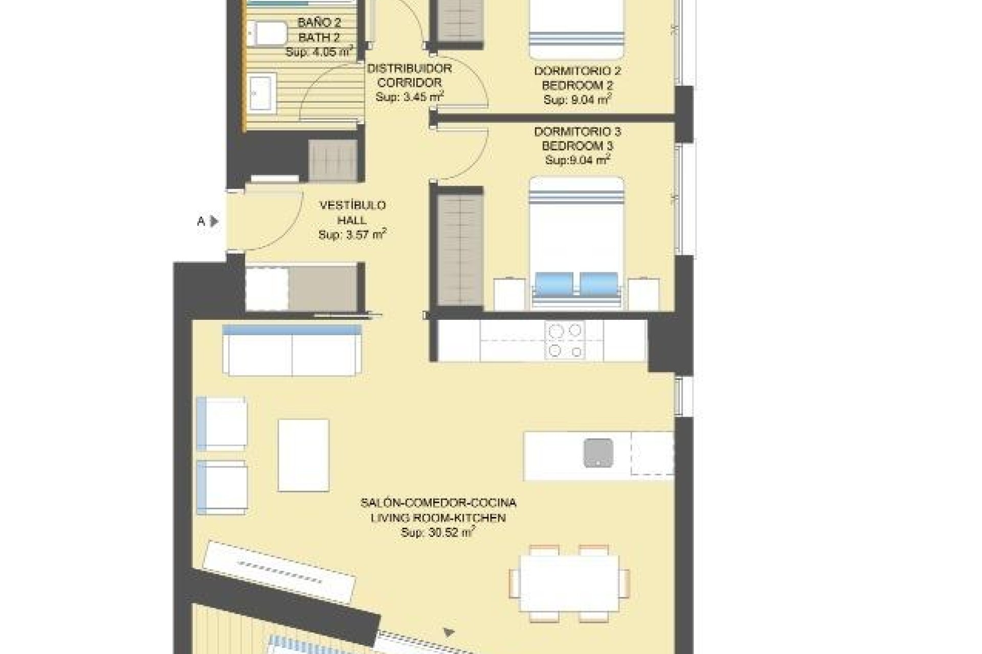 Nieuwbouw  - Apartment - Orihuela Costa - Campoamor