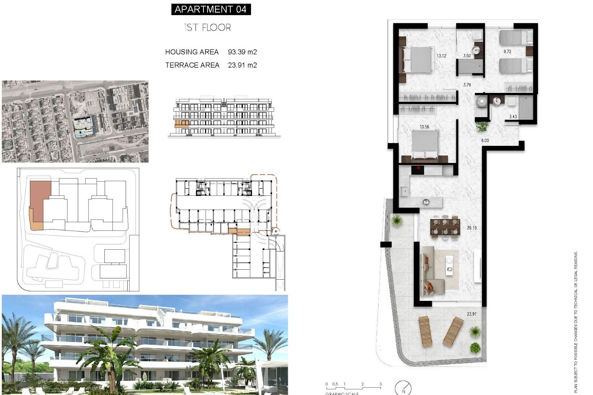 Nieuwbouw  - Apartment - Orihuela Costa - Lomas de Cabo Roig