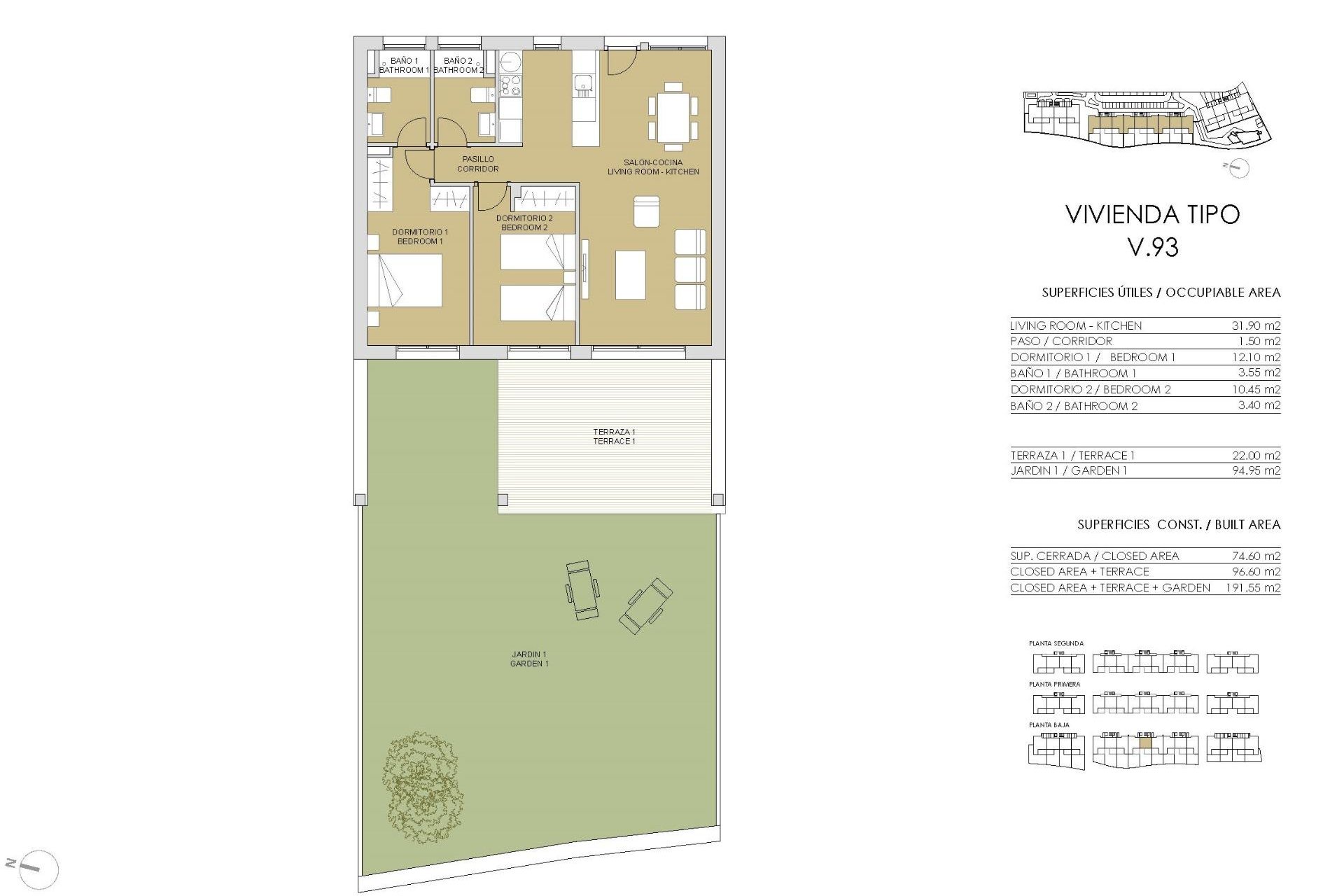 Nieuwbouw  - Apartment - Pilar de la Horadada - Lo Romero Golf