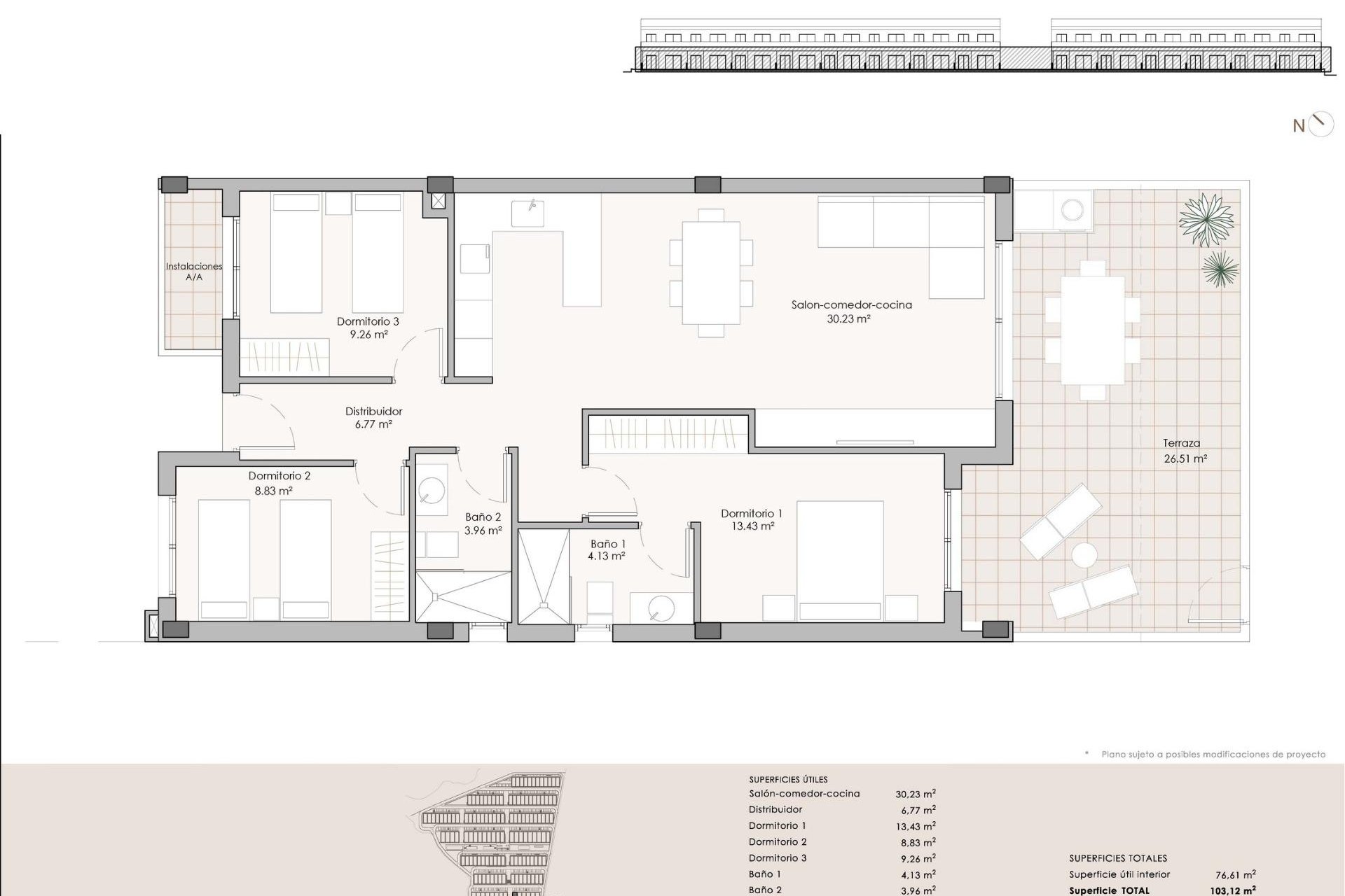 Nieuwbouw  - Apartment - Pulpi - Aguilón Golf