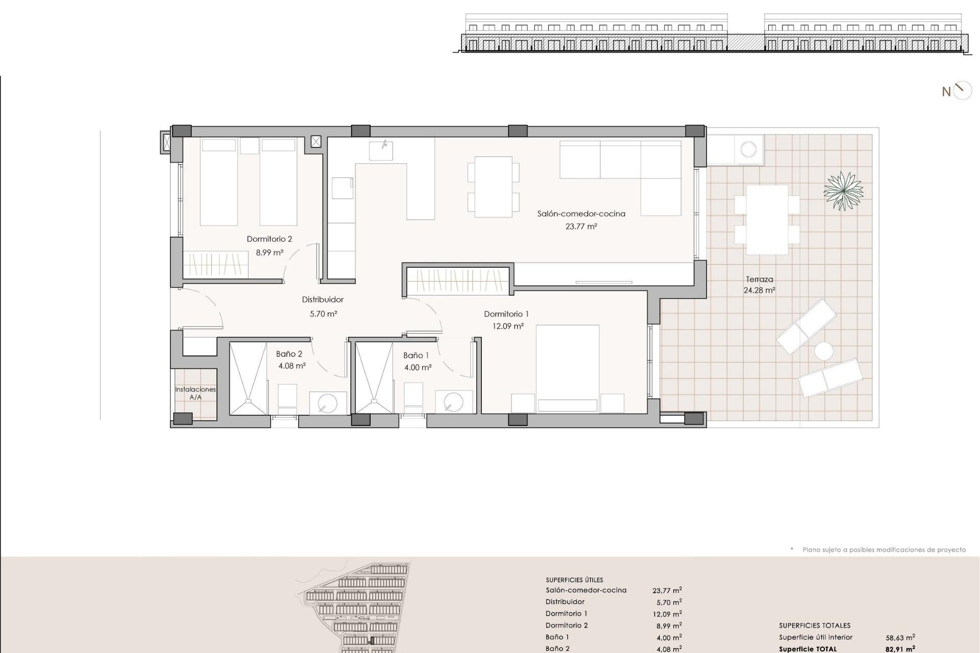 Nieuwbouw  - Apartment - Pulpi - Aguilón Golf