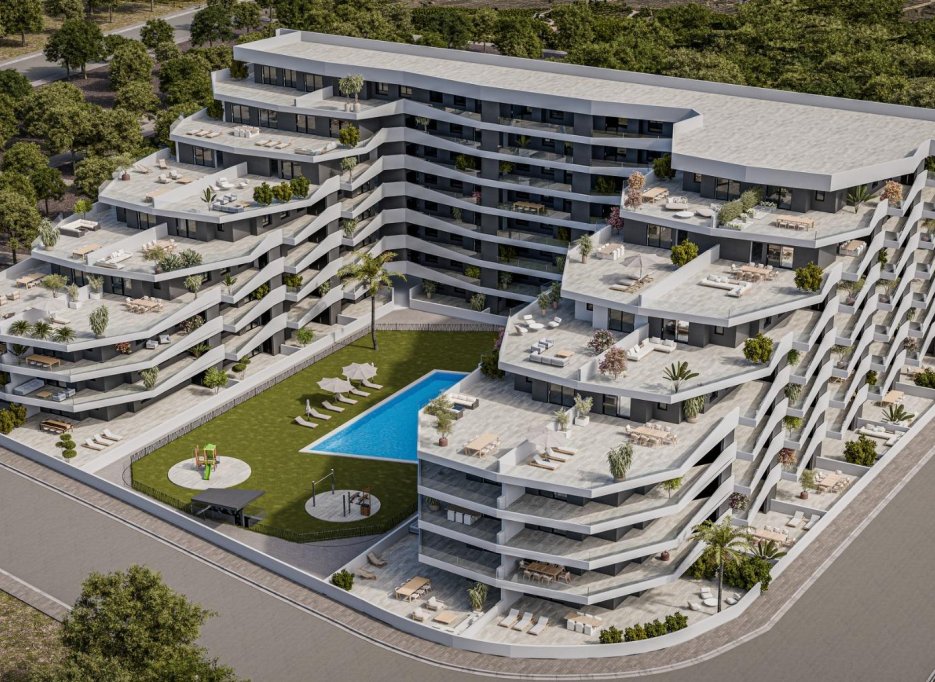 Nieuwbouw  - Apartment - San Miguel de Salinas - Pueblo