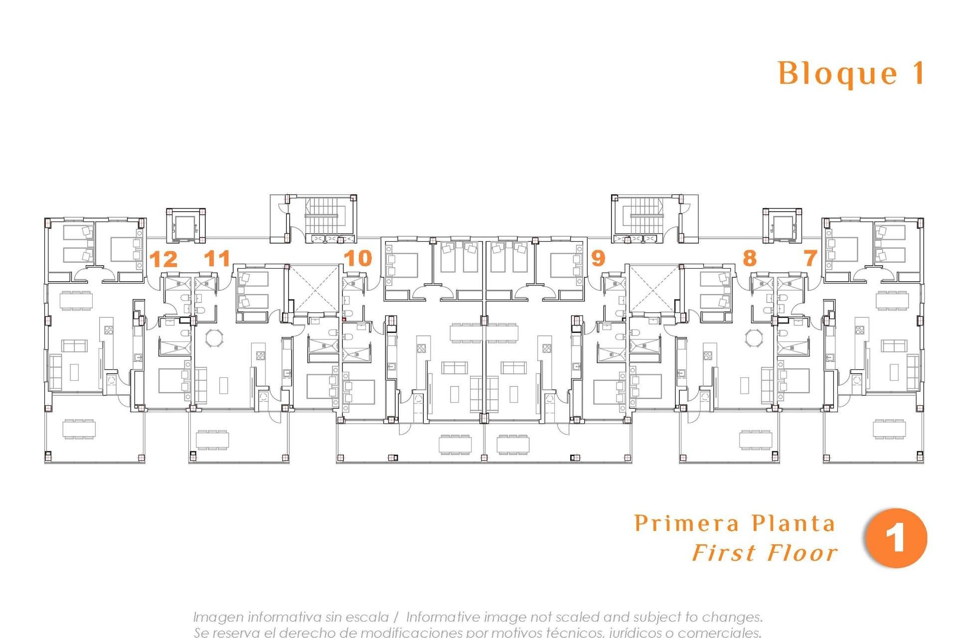 Nieuwbouw  - Apartment - San Miguel de Salinas - Pueblo