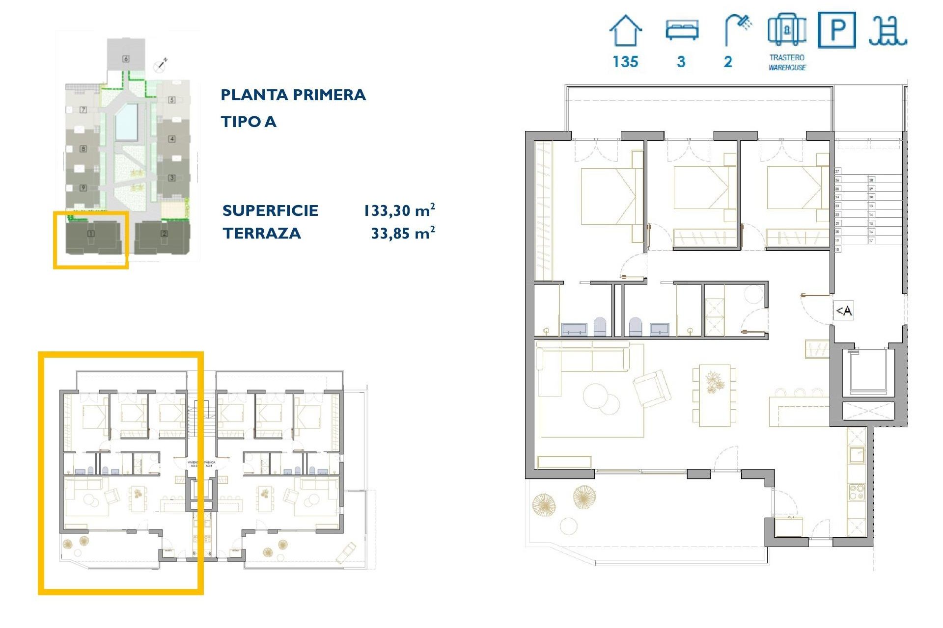 Nieuwbouw  - Apartment - San Pedro del Pinatar - Pueblo