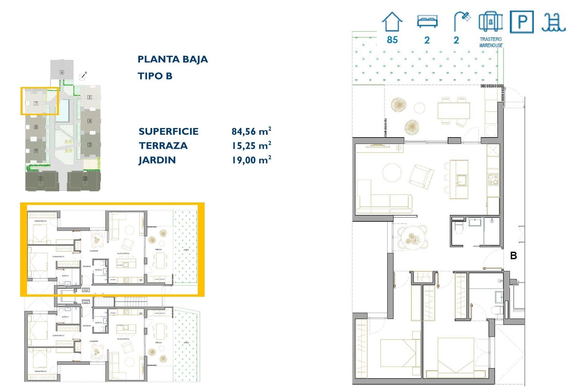 Nieuwbouw  - Apartment - San Pedro del Pinatar - Pueblo