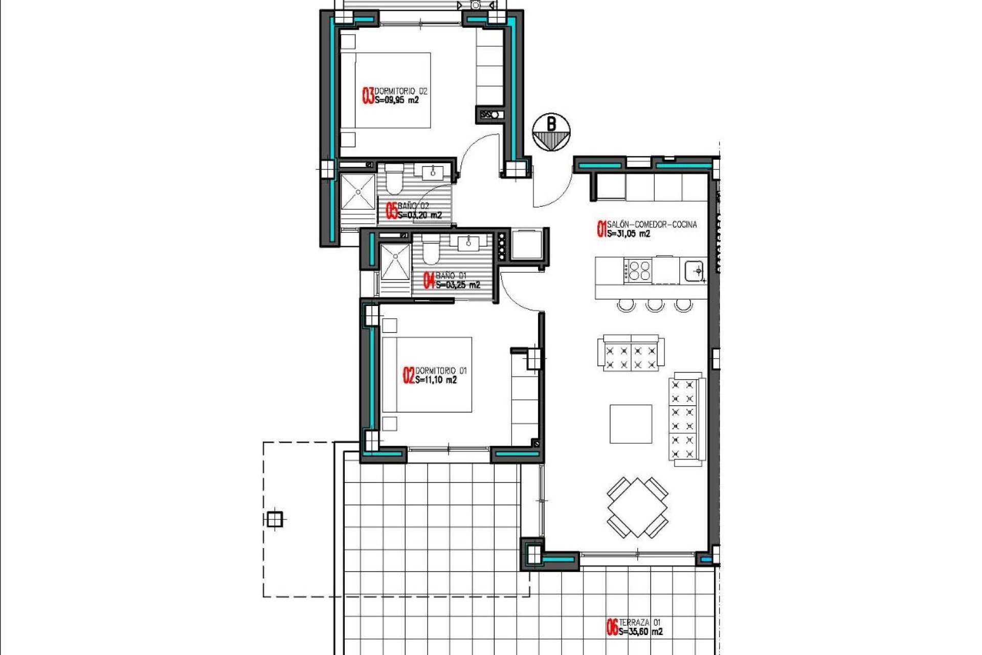 Nieuwbouw  - Apartment - Torrevieja - Aguas Nuevas