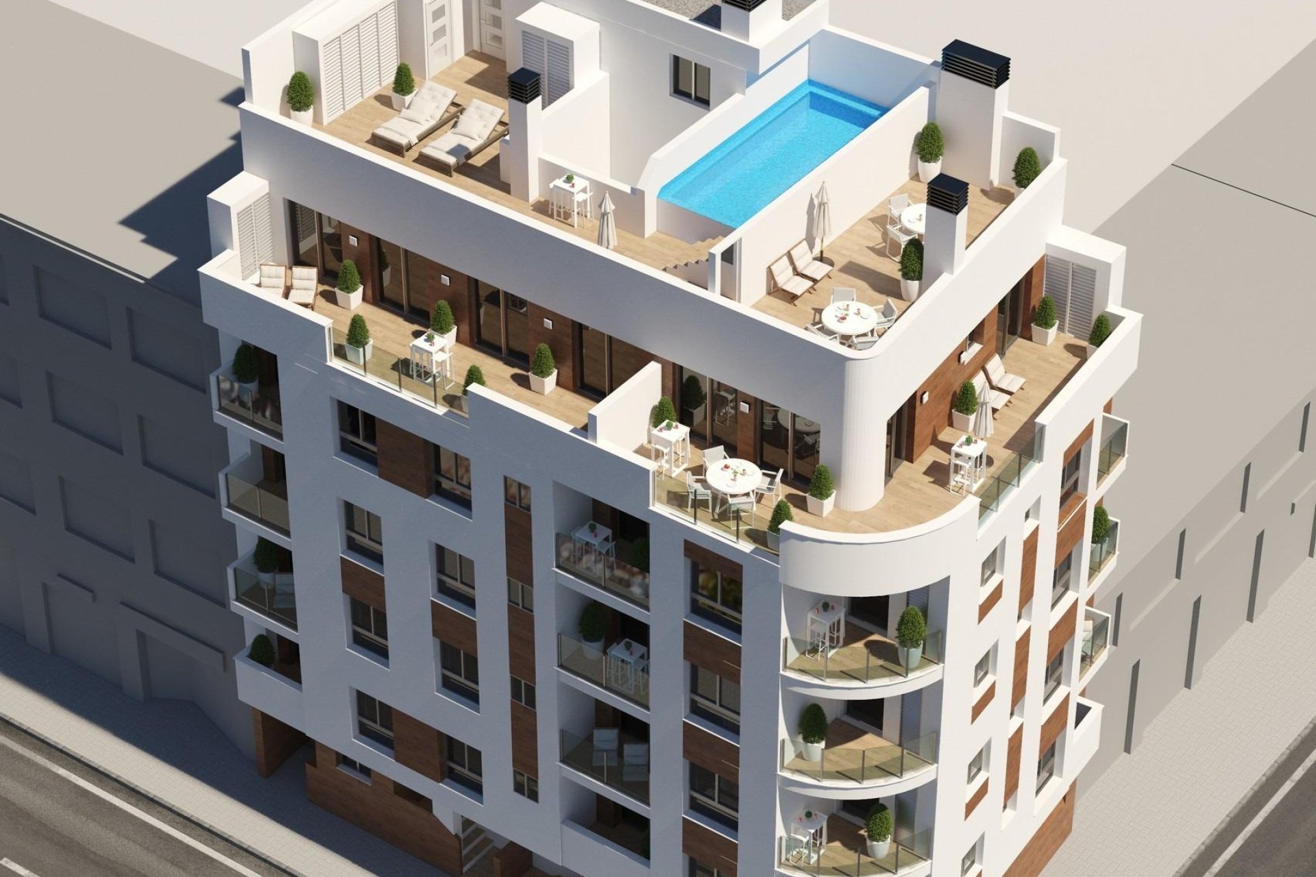 Nieuwbouw  - Apartment - Torrevieja - Centro