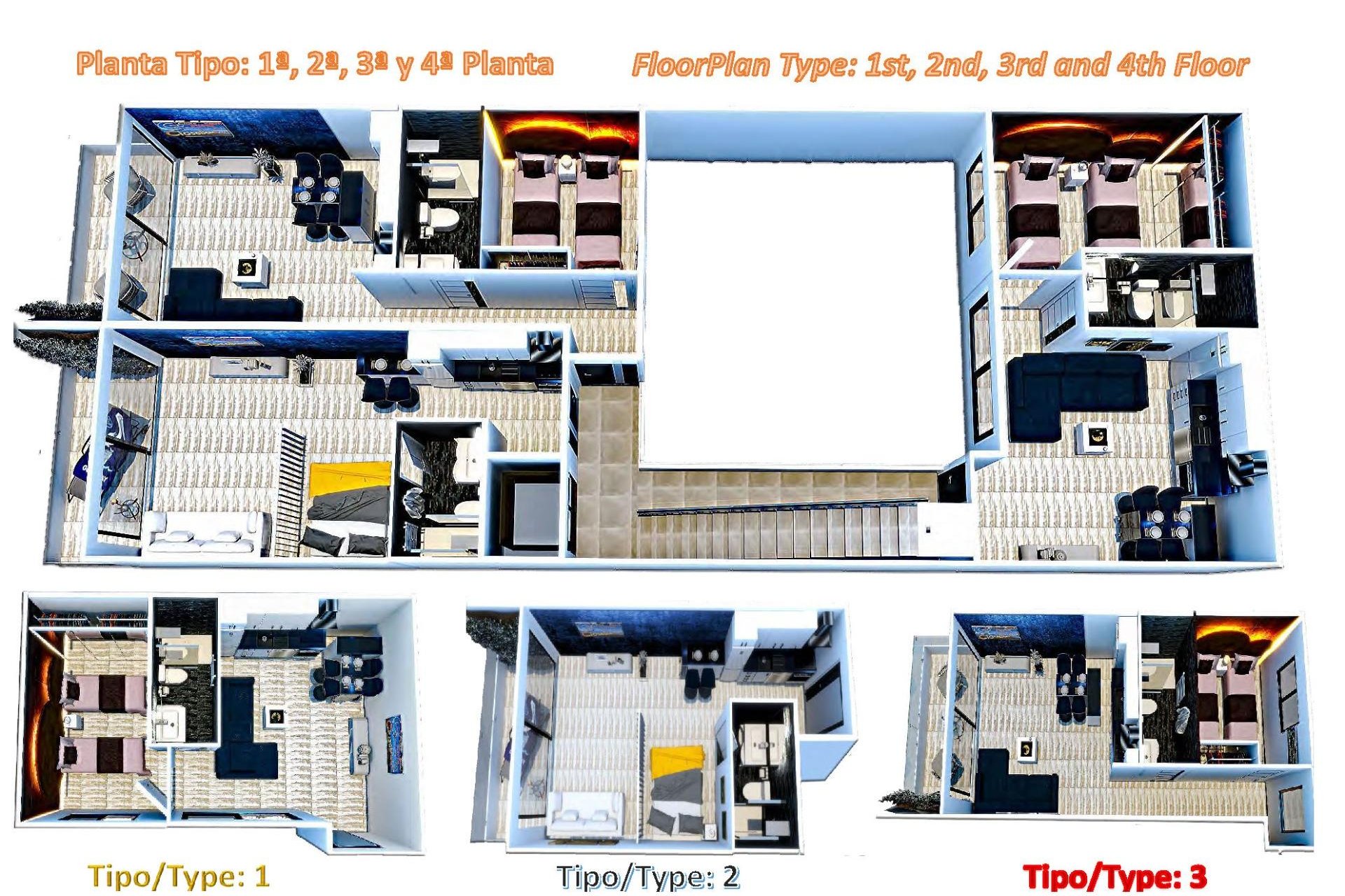 Nieuwbouw  - Apartment - Torrevieja - Centro