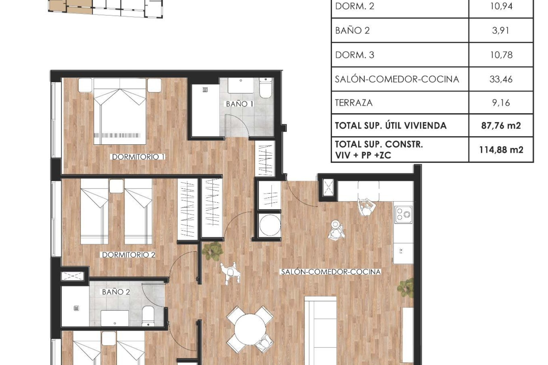 Nieuwbouw  - Apartment - Torrevieja - Parque de las Naciones