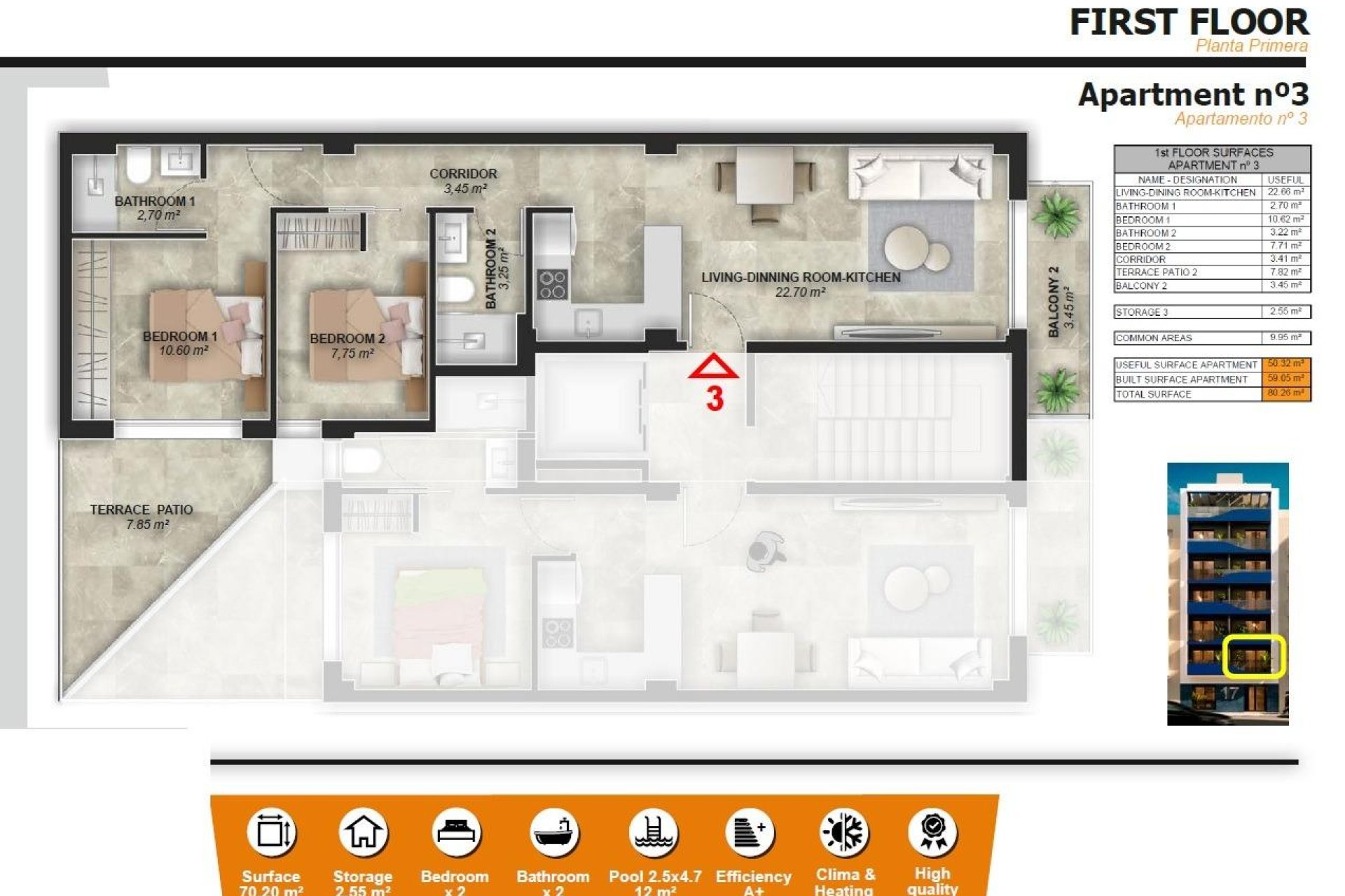 Nieuwbouw  - Apartment - Torrevieja - Playa del Acequión