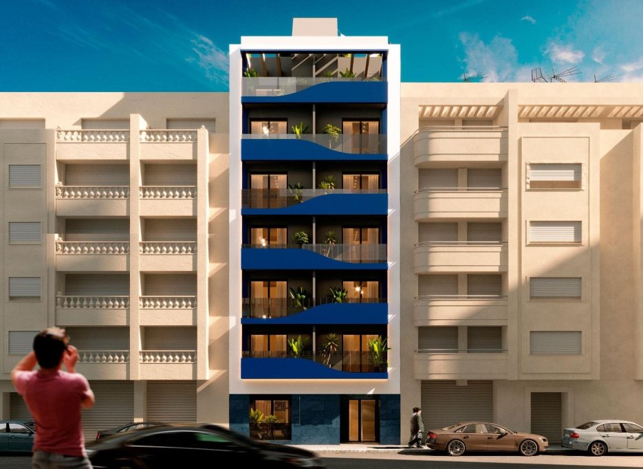 Nieuwbouw  - Apartment - Torrevieja - Playa del Acequión