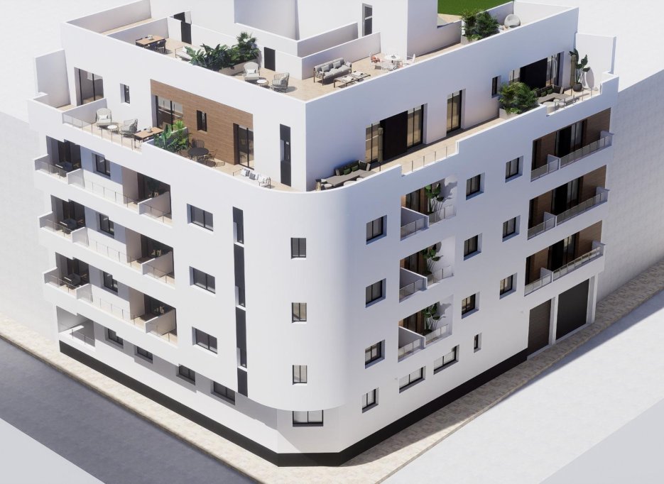 Nieuwbouw  - Apartment - Torrevieja - pueblo