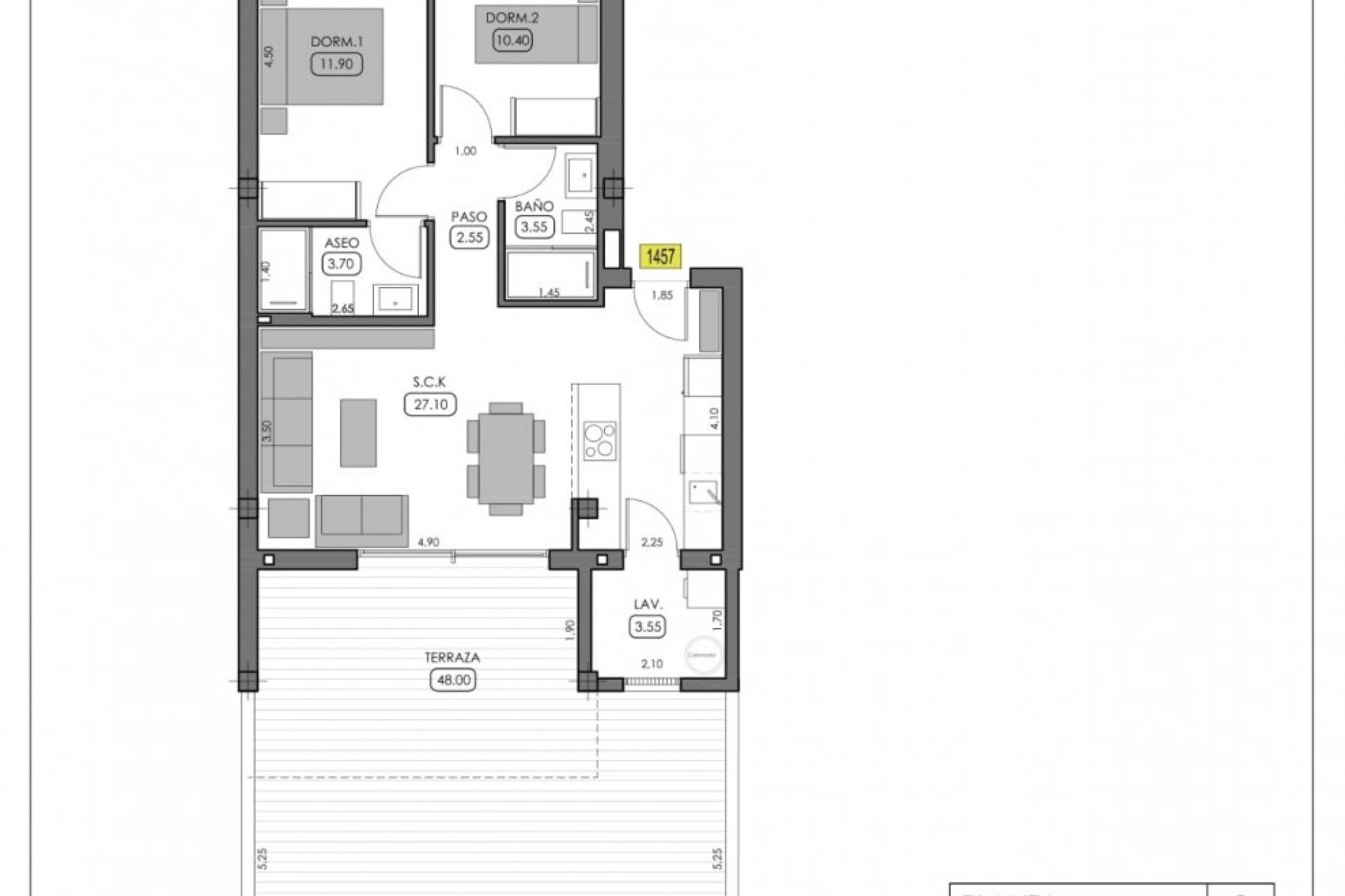 Nieuwbouw  - Bungalow - Algorfa - La Finca Golf