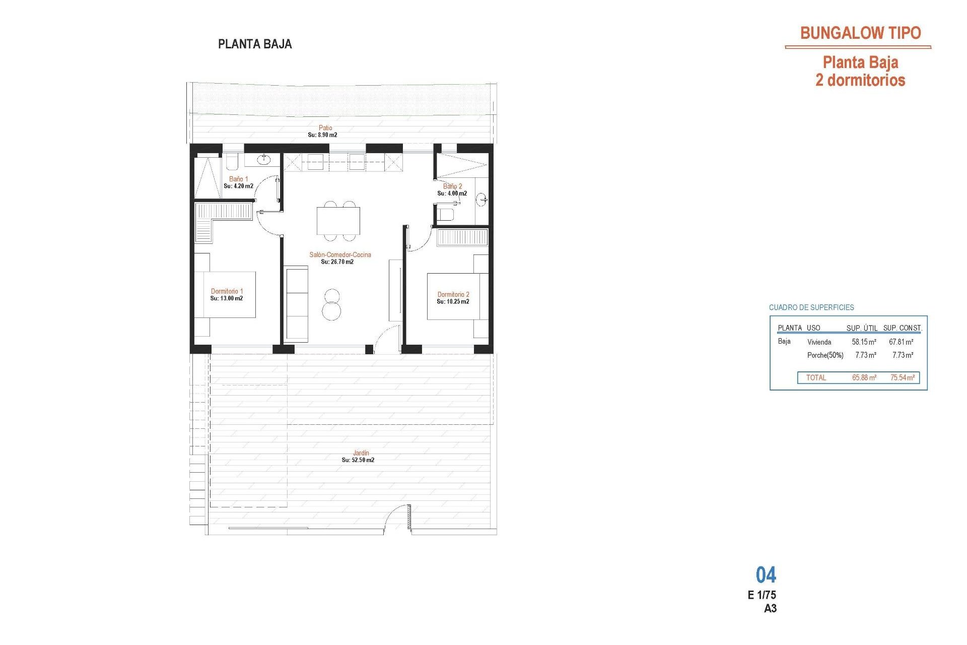 Nieuwbouw  - Bungalow - Alhama De Murcia - Condado De Alhama