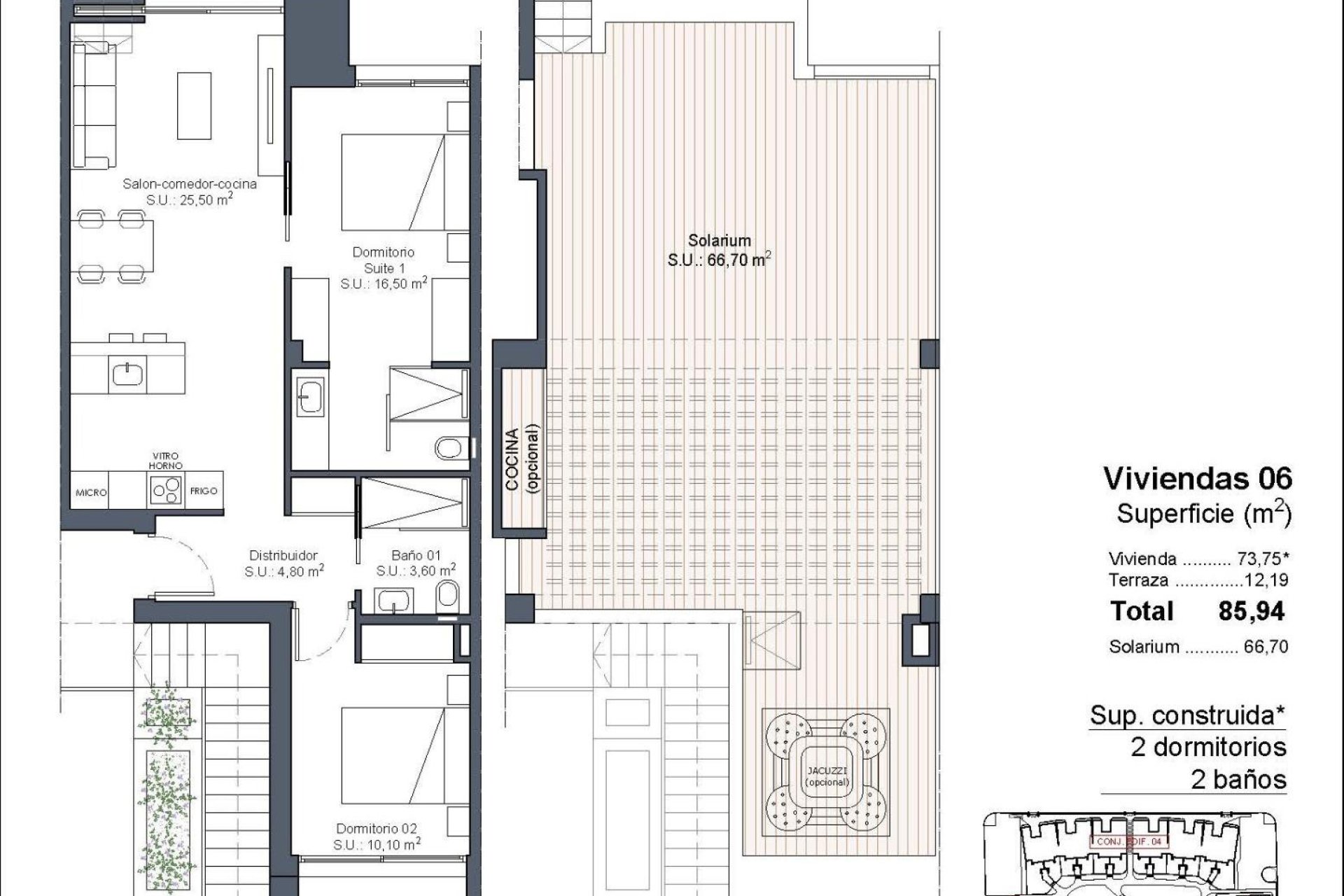 Nieuwbouw  - Bungalow - Ciudad Quesada - Lo Marabú