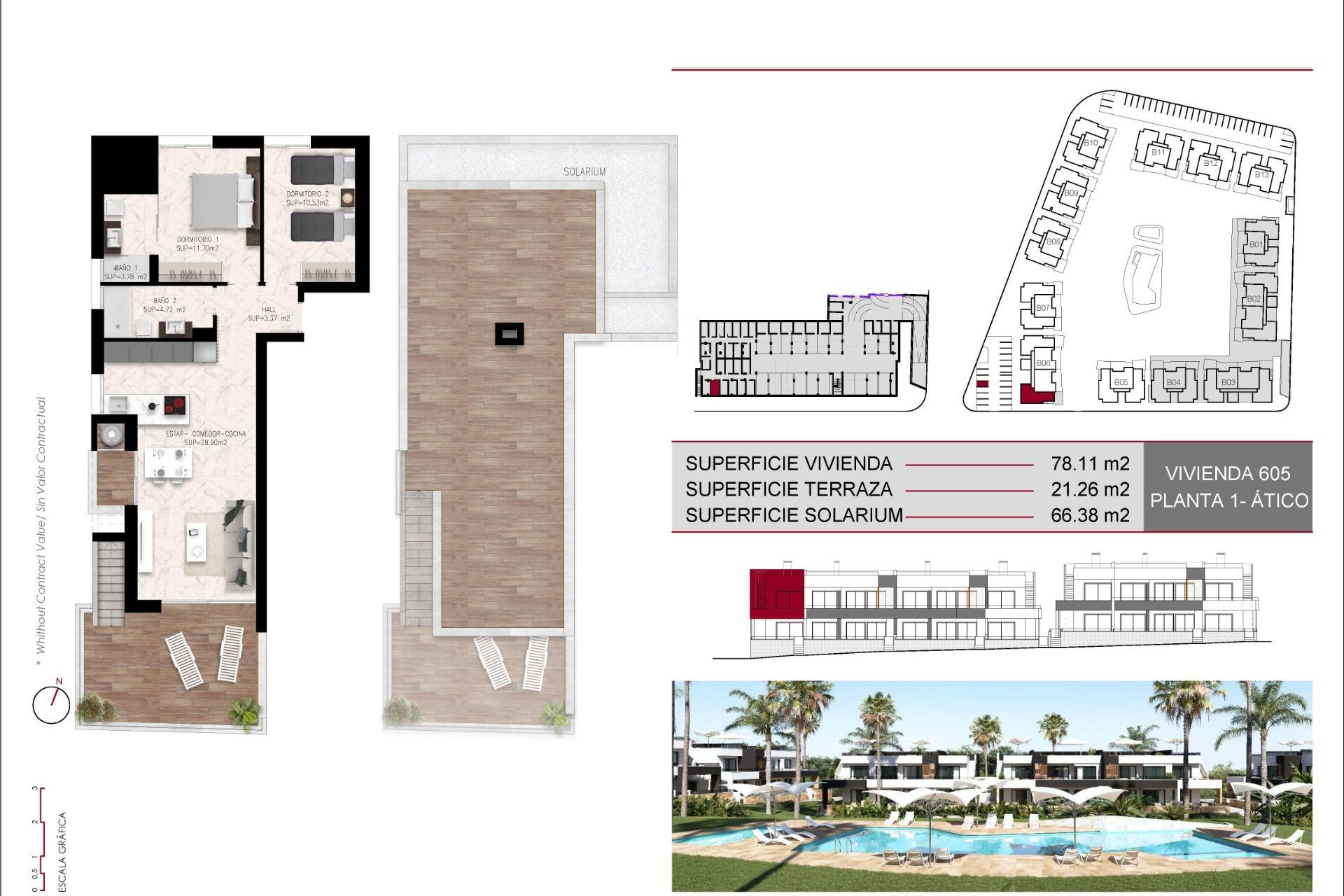 Nieuwbouw  - Bungalow - Ciudad Quesada - Lo Marabú