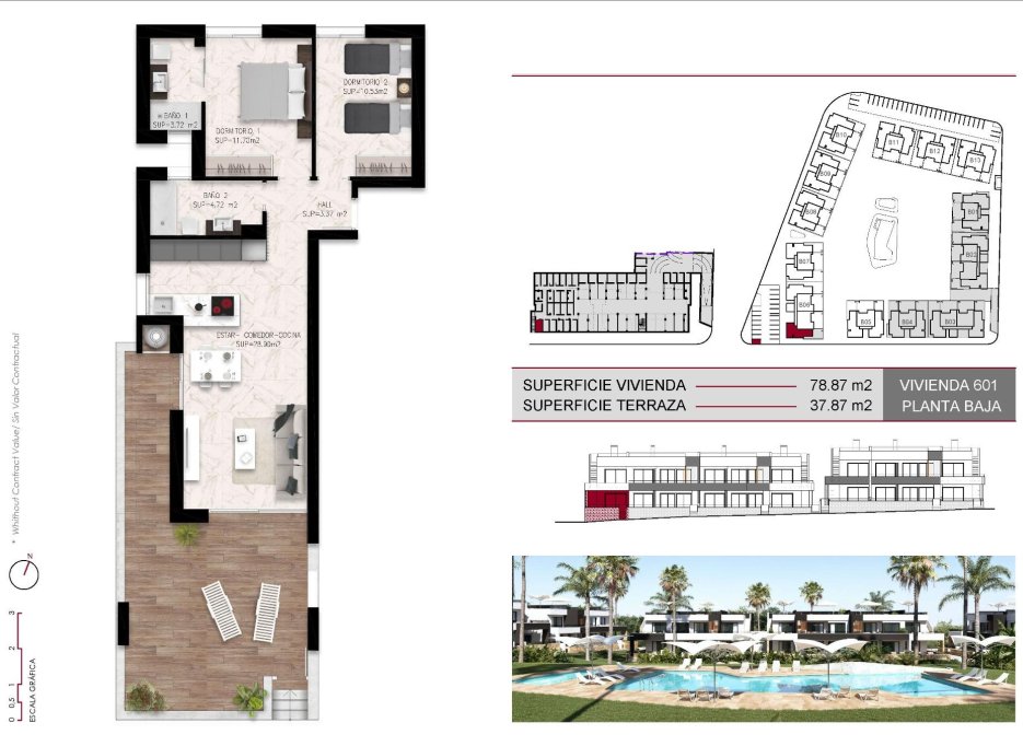 Nieuwbouw  - Bungalow - Ciudad Quesada - Lo Marabú