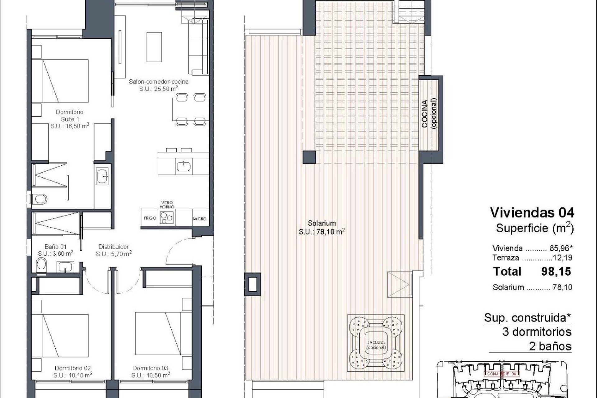 Nieuwbouw  - Bungalow - Ciudad Quesada - Lo Marabú