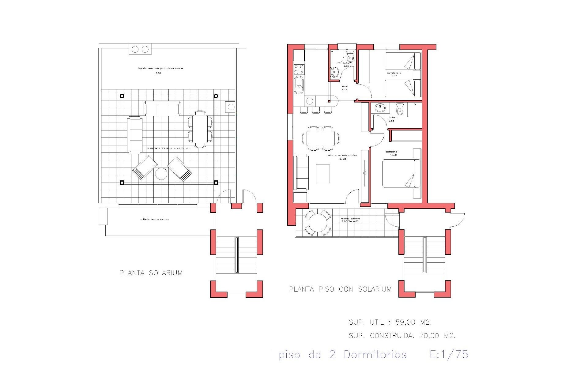 Nieuwbouw  - Bungalow - Fuente Álamo - La Pinilla