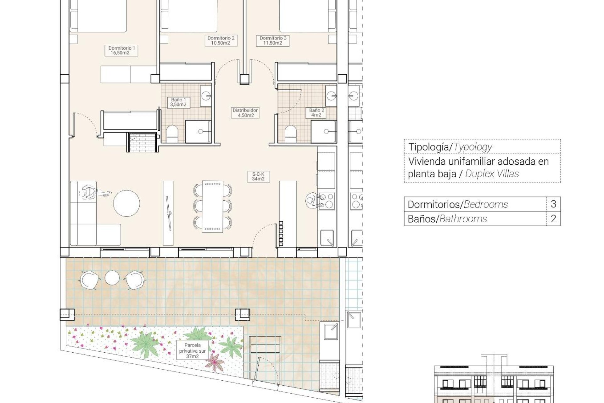 Nieuwbouw  - Bungalow - Hondón de las Nieves - El Salero