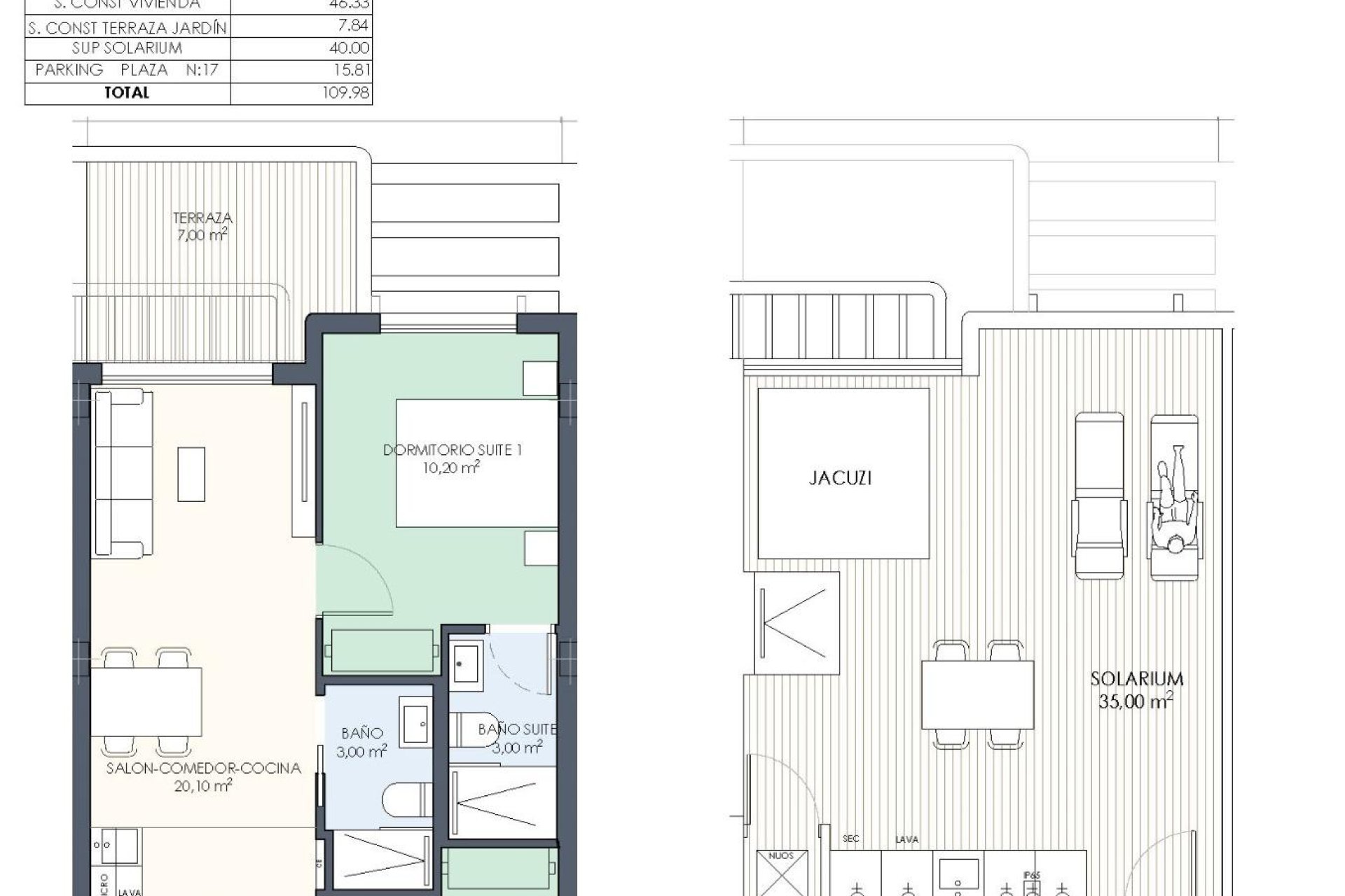 Nieuwbouw  - Bungalow - Pilar de la Horadada - Playa de las Higuericas