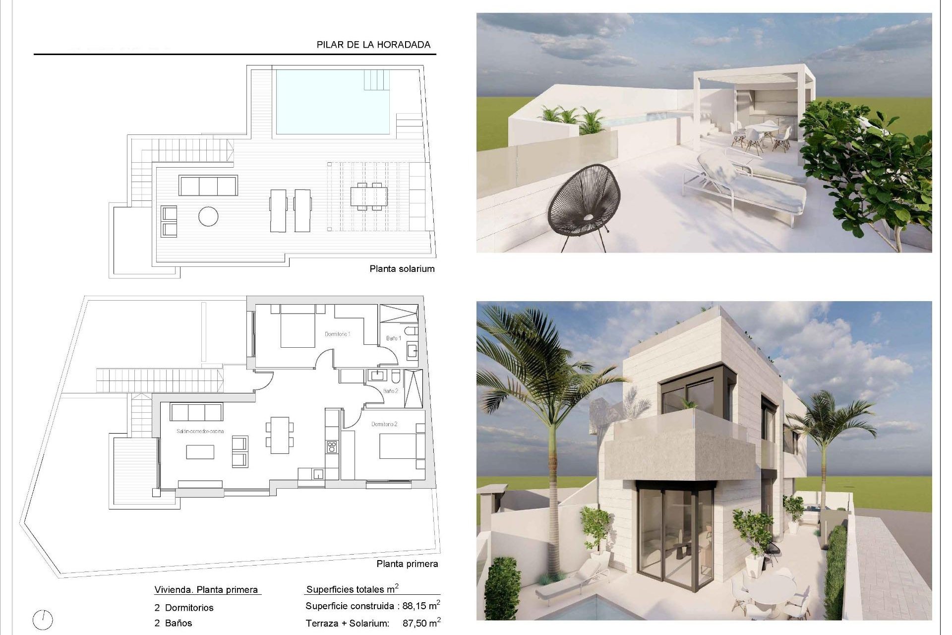 Nieuwbouw  - Bungalow - Pilar de la Horadada - pueblo