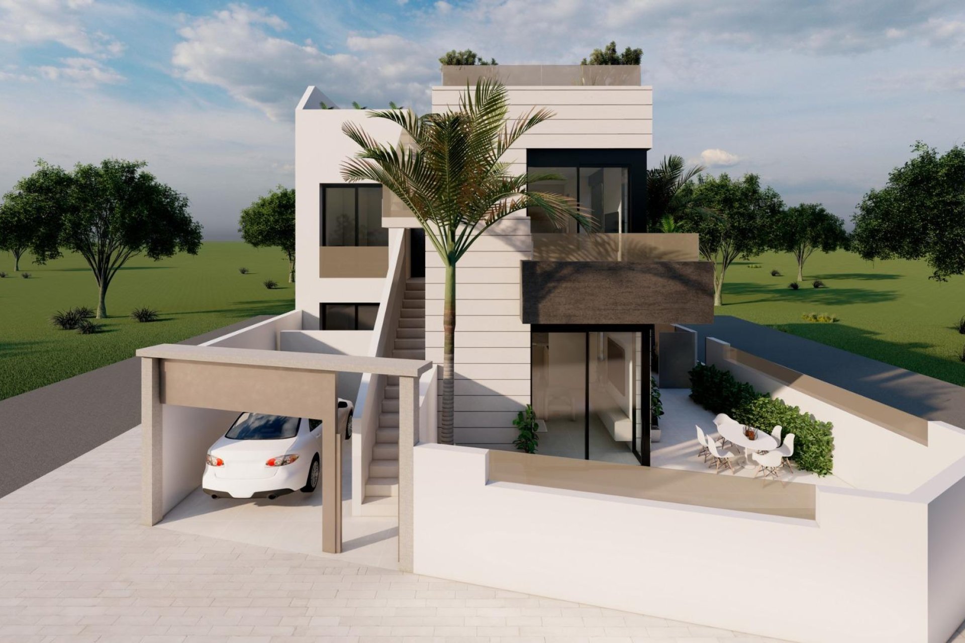 Nieuwbouw  - Bungalow - Pilar de la Horadada - pueblo