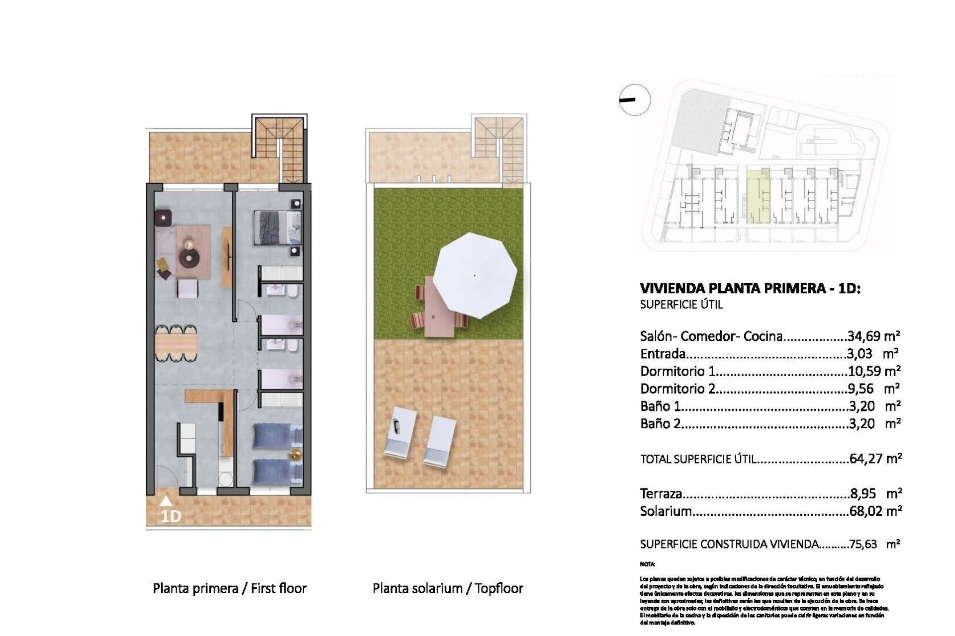 Nieuwbouw  - Bungalow - Pilar de la Horadada - pueblo