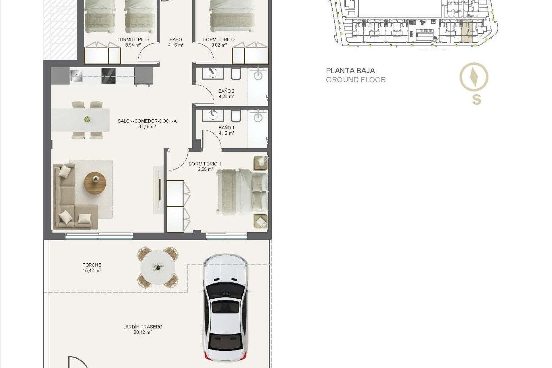Nieuwbouw  - Bungalow - Pilar de la Horadada - Torre De La Horadada