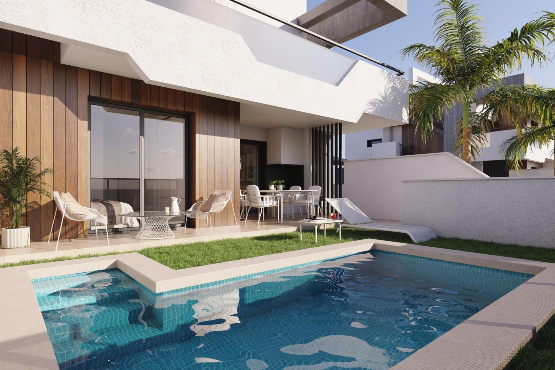 Nieuwbouw  - Bungalow - Puerto de Mazarron - Playa Negra