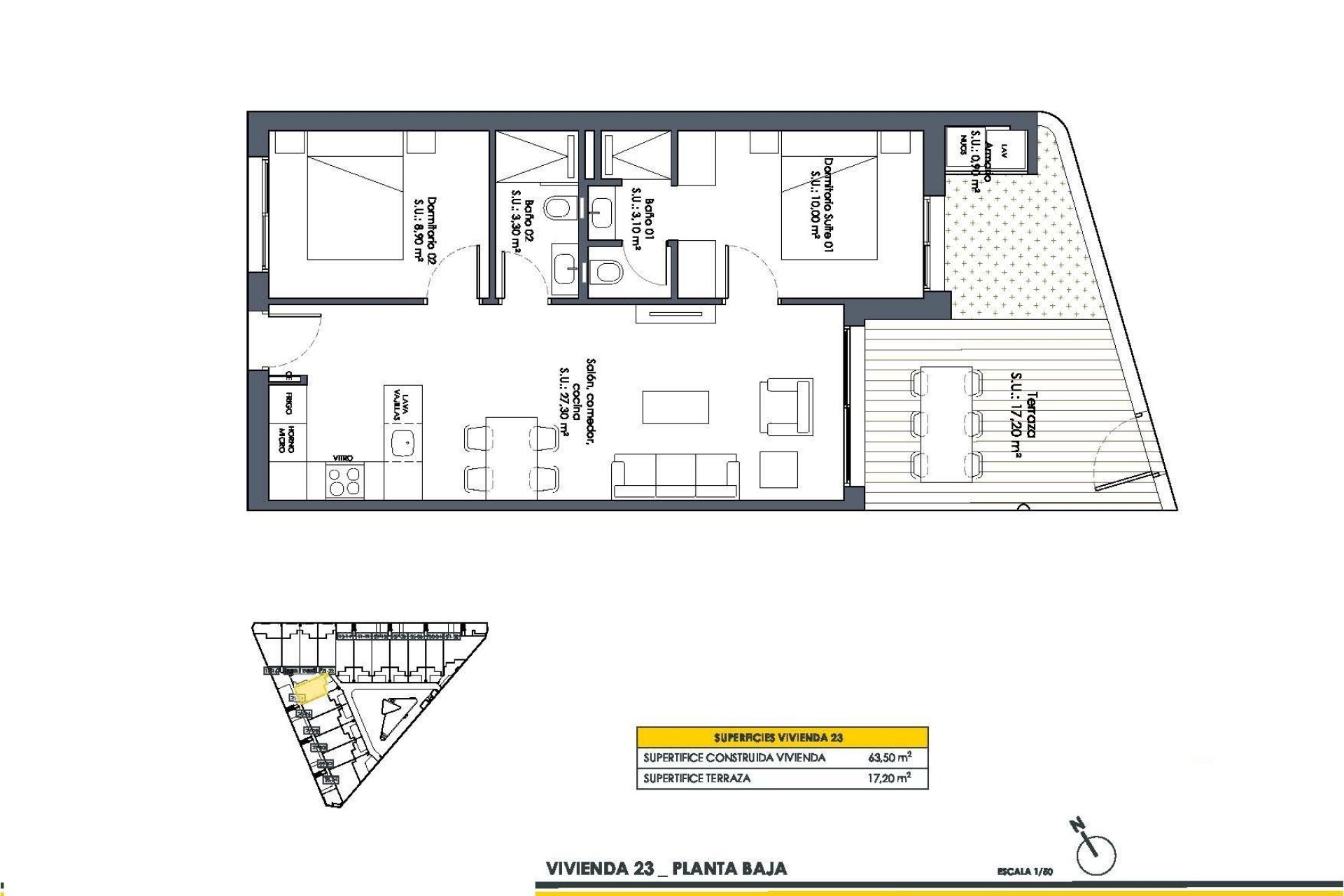 Nieuwbouw  - Bungalow - San Fulgencio - Pueblo