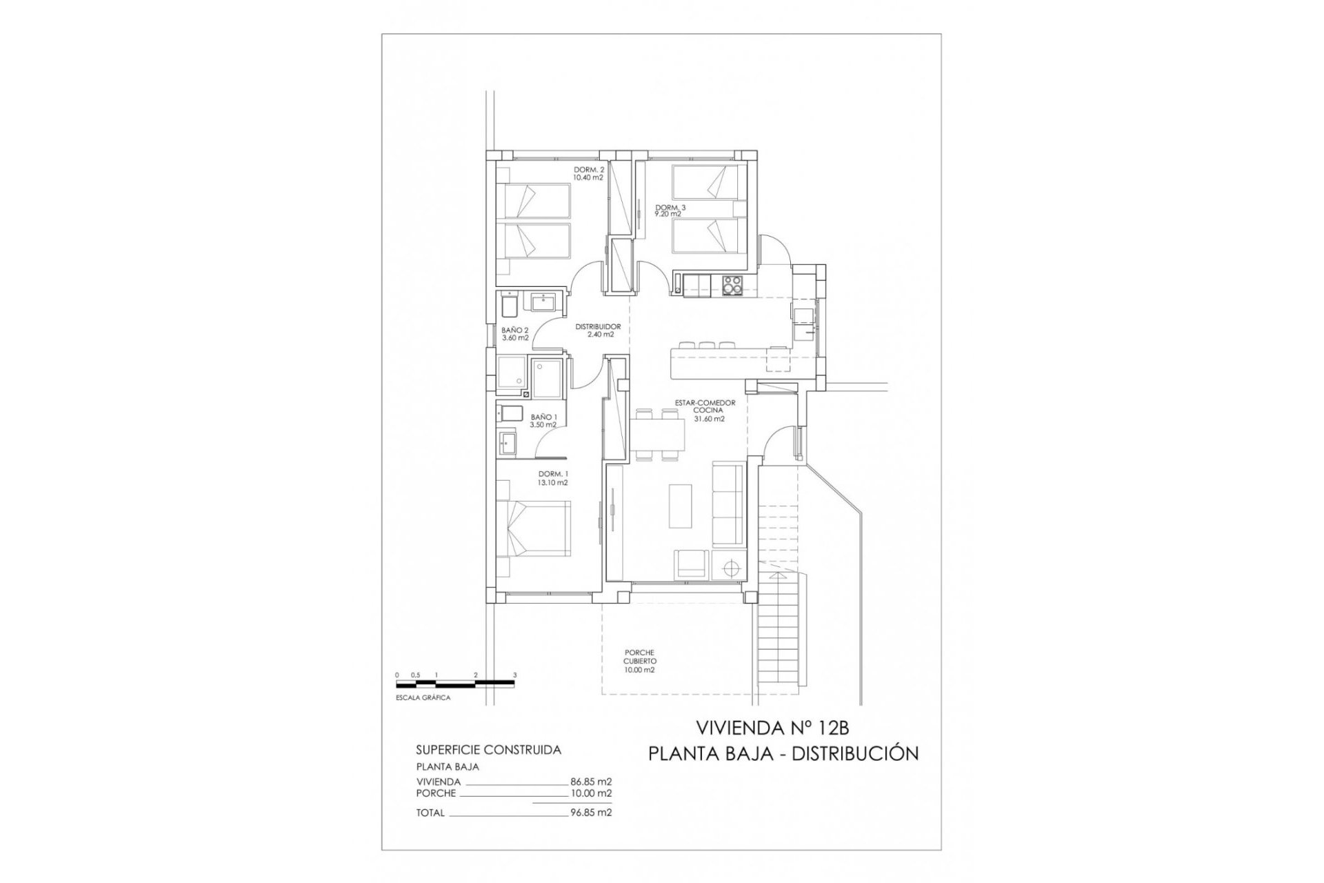 Nieuwbouw  - Bungalow - San Miguel de Salinas - Urbanizaciones