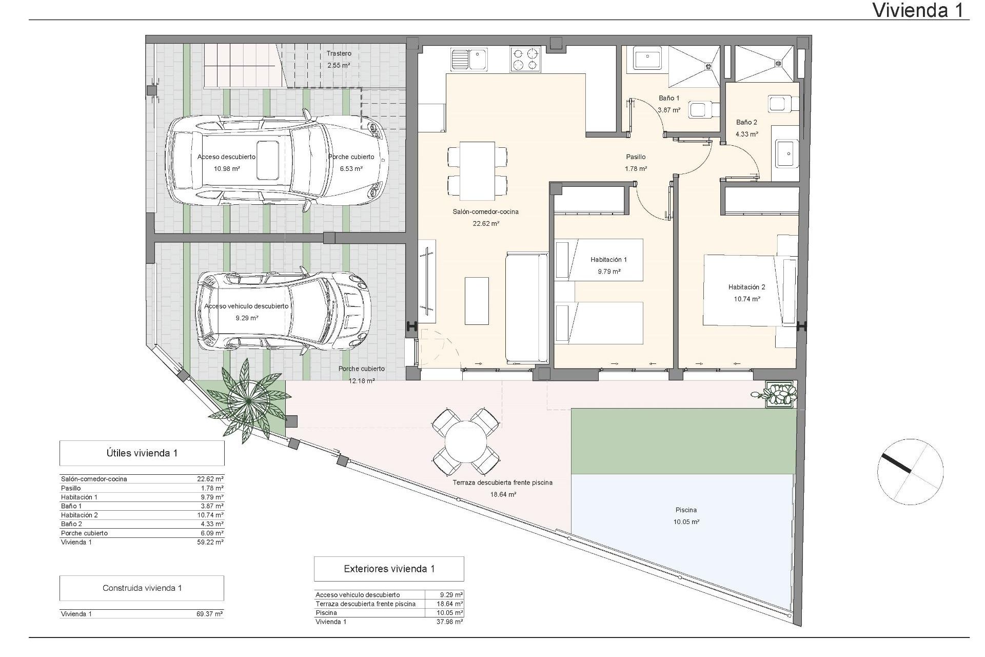 Nieuwbouw  - Bungalow - San Pedro del Pinatar - Lo Pagan