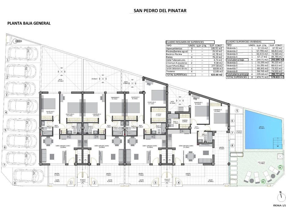 Nieuwbouw  - Bungalow - San Pedro del Pinatar - Los Cuarteros