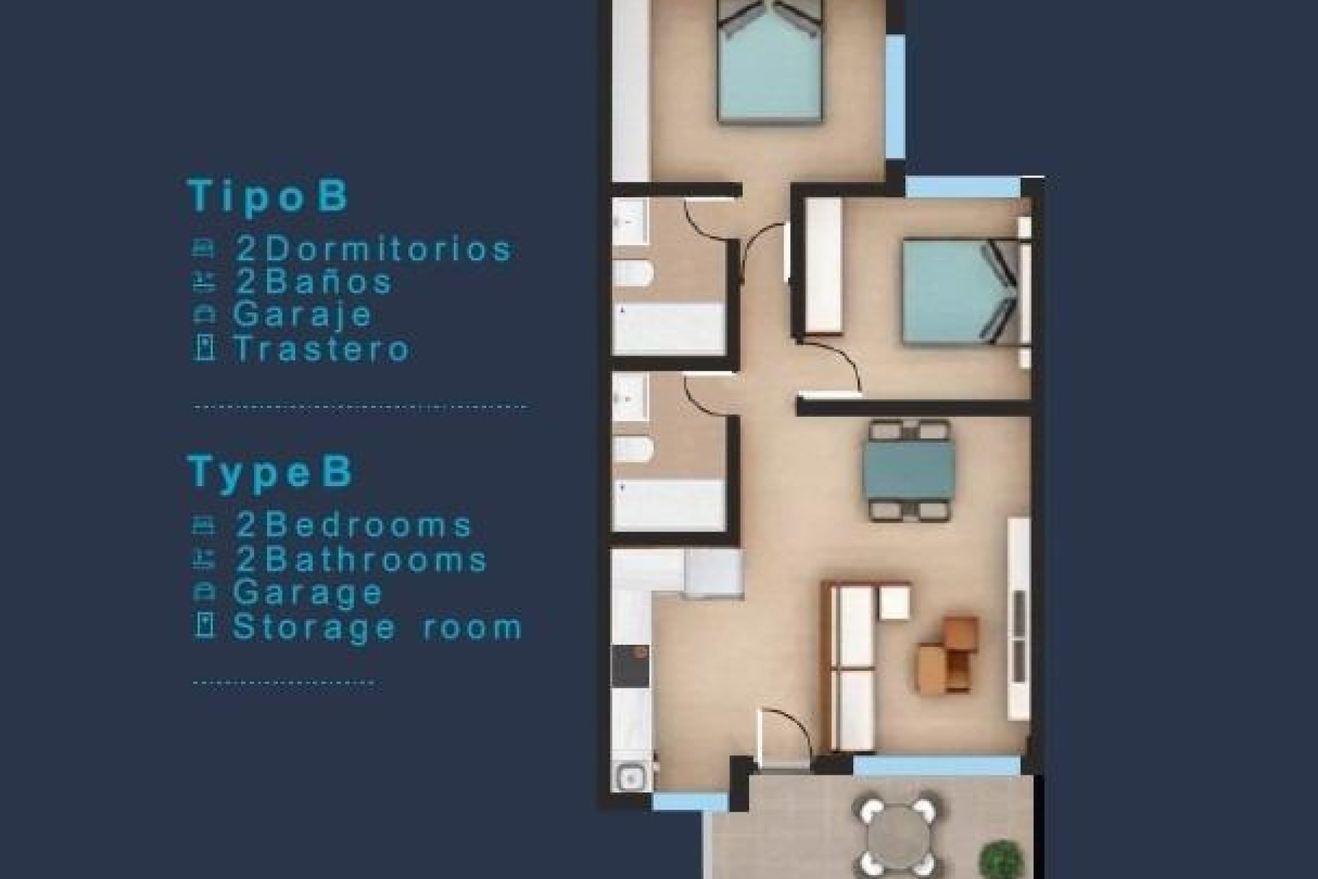 Nieuwbouw  - Bungalow - San Pedro del Pinatar - Los Pinos