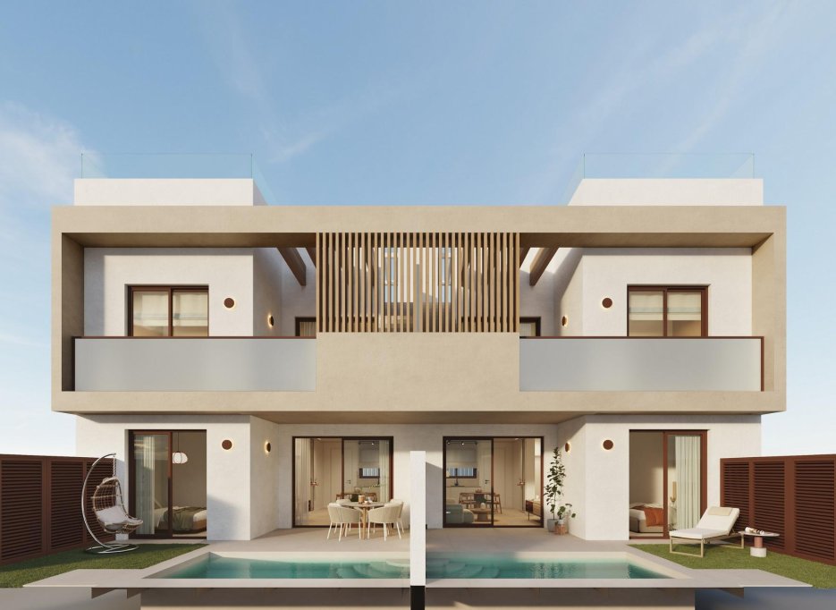 Nieuwbouw  - Bungalow - San Pedro del Pinatar - Molino de Chirrete
