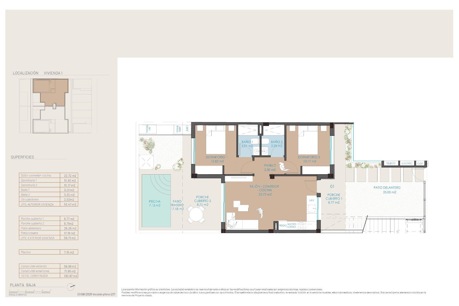 Nieuwbouw  - Bungalow - San Pedro del Pinatar - Molino de Chirrete