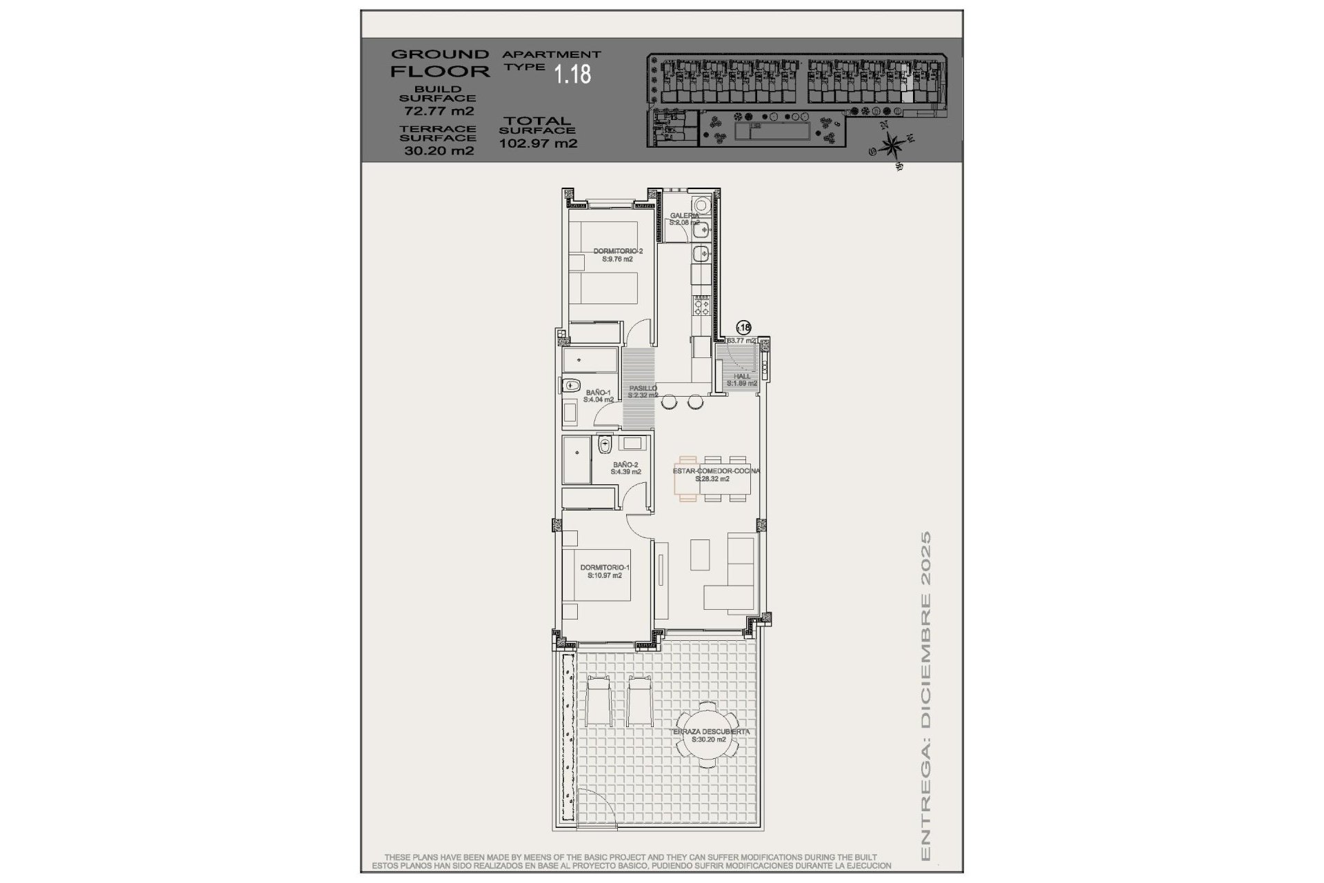 Nieuwbouw  - Bungalow - Torrevieja - Altos del Sol