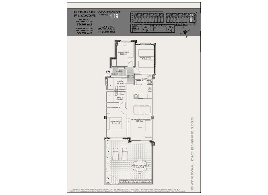 Nieuwbouw  - Bungalow - Torrevieja - Altos del Sol